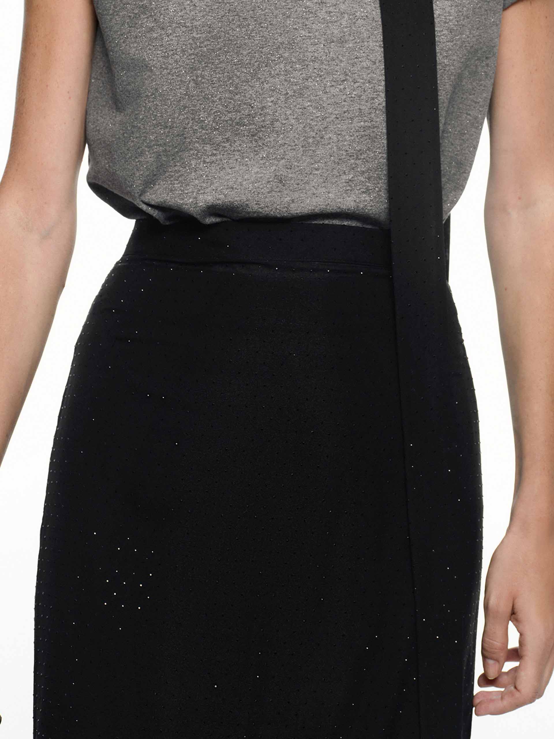 Layered Design Midi Skirt - Image 7