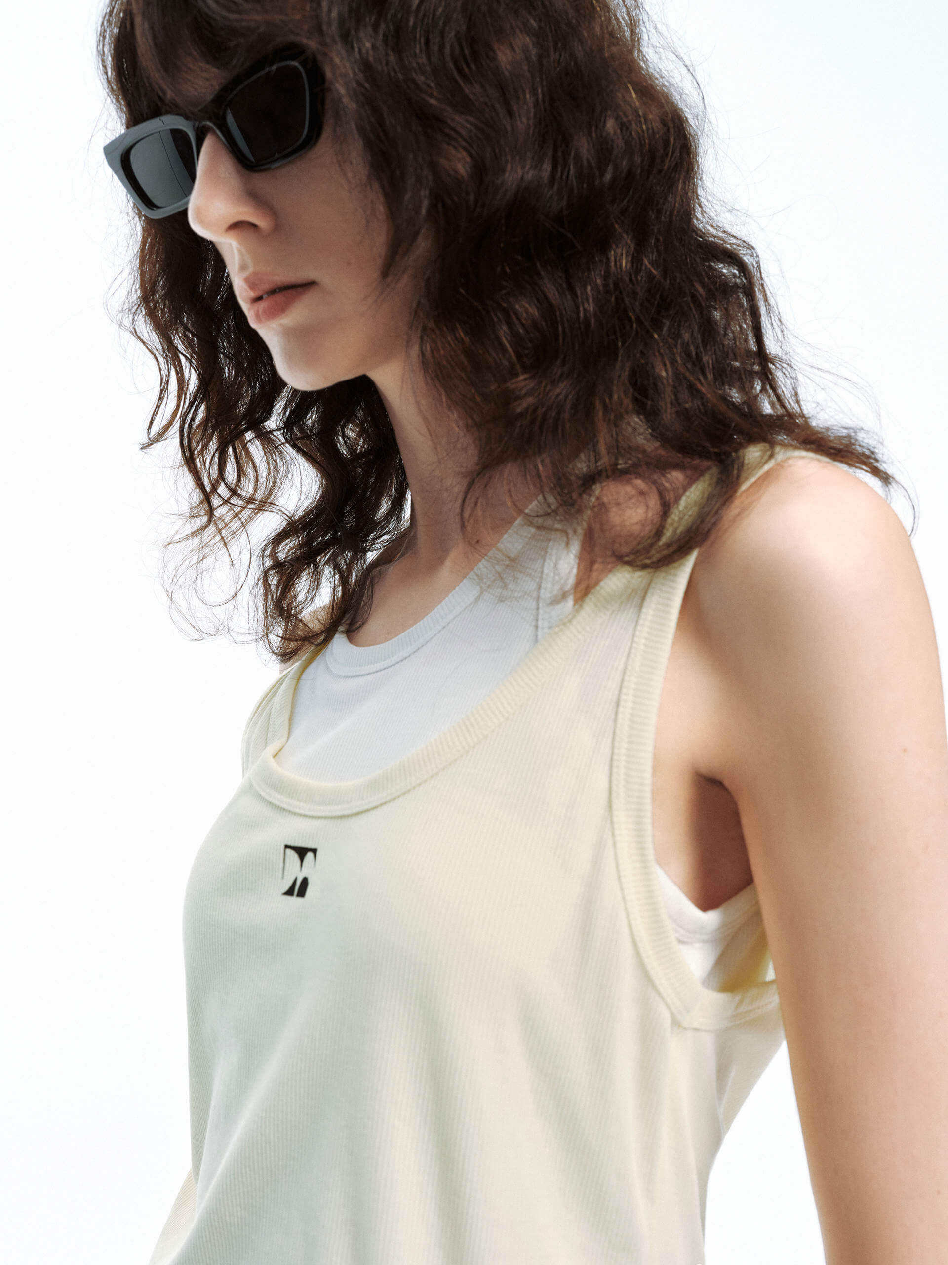 Layered Detail Knit Tank - Image 18