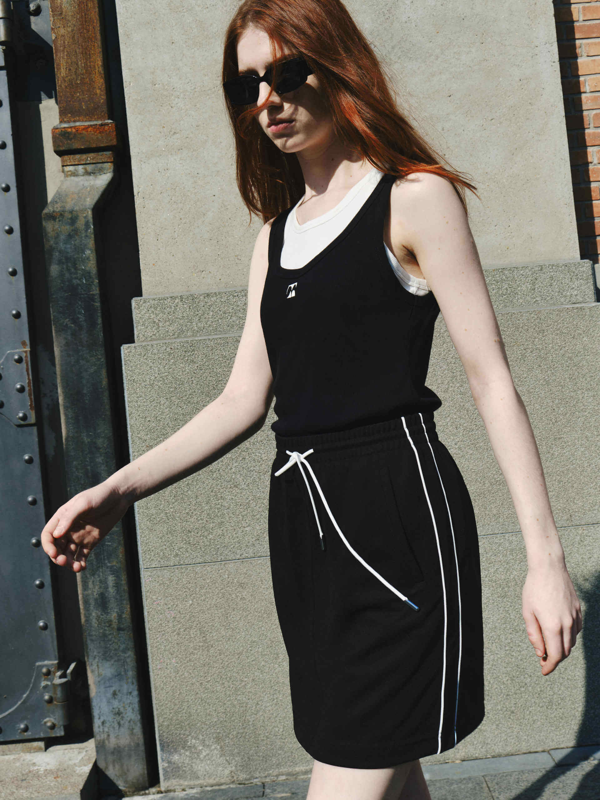 Layered Detail Knit Tank - Image 7