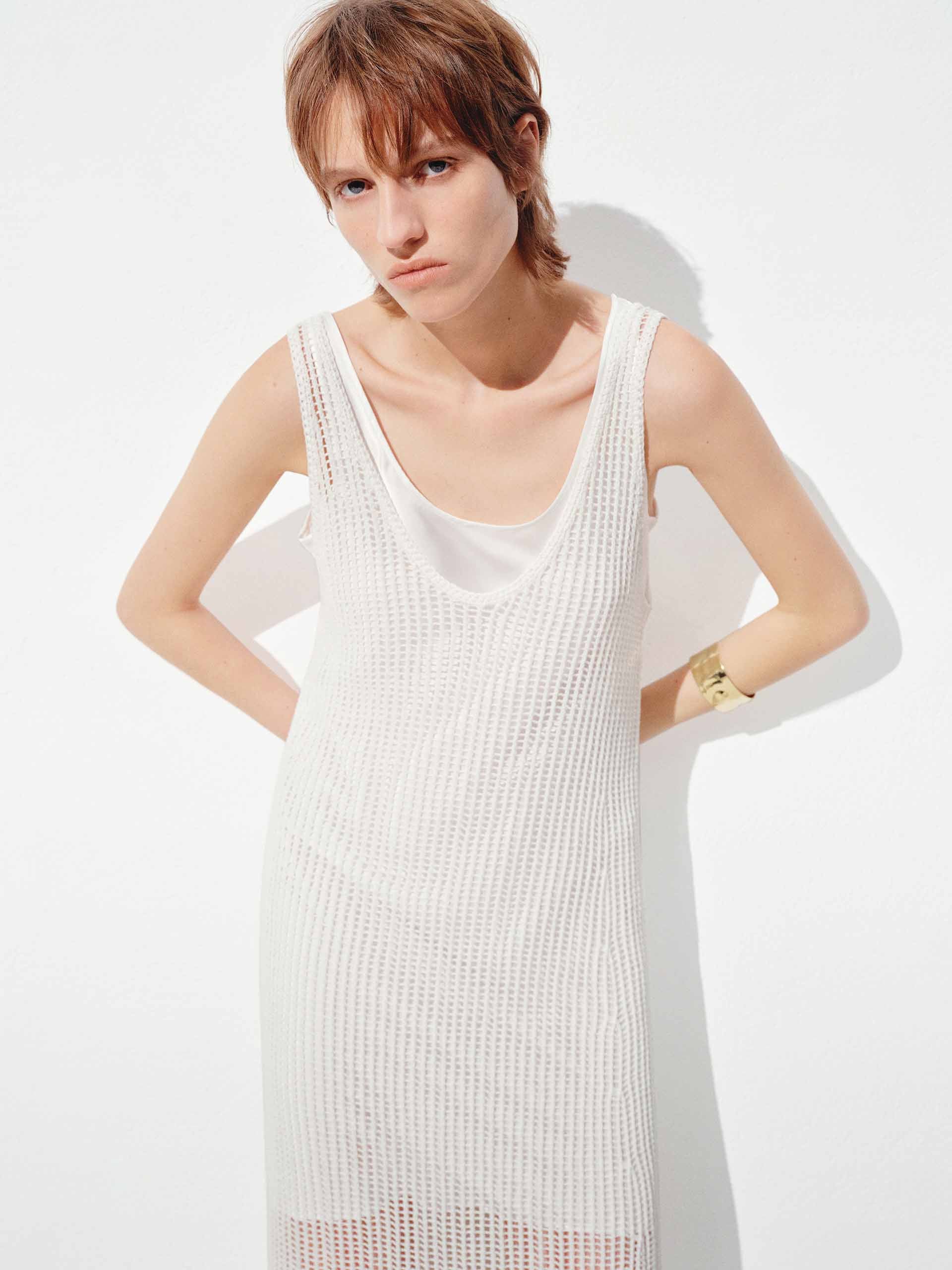 Layered Sleeveless Dress - Image 6