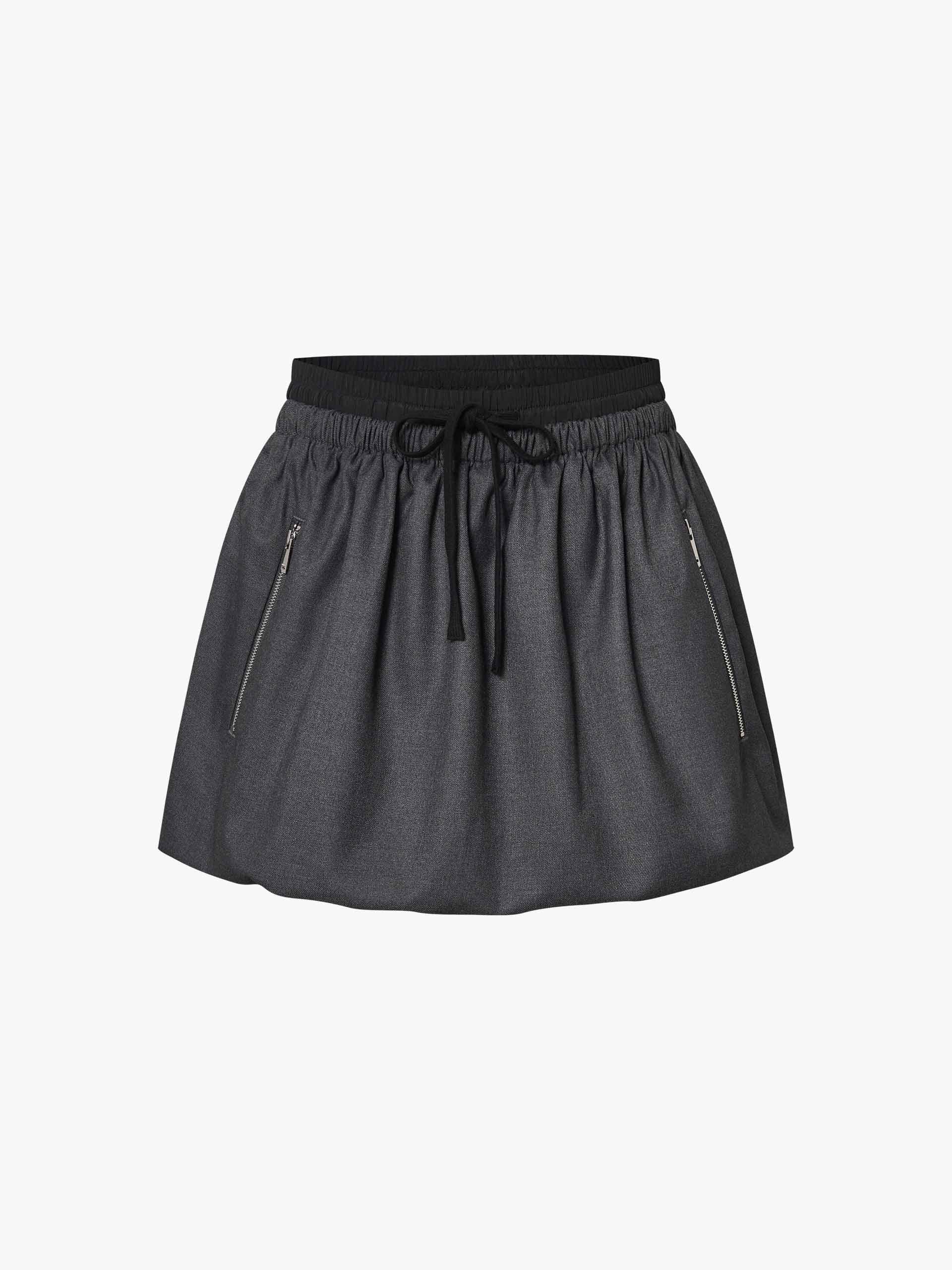 Layered Waistband Mini Skirt - Image 5