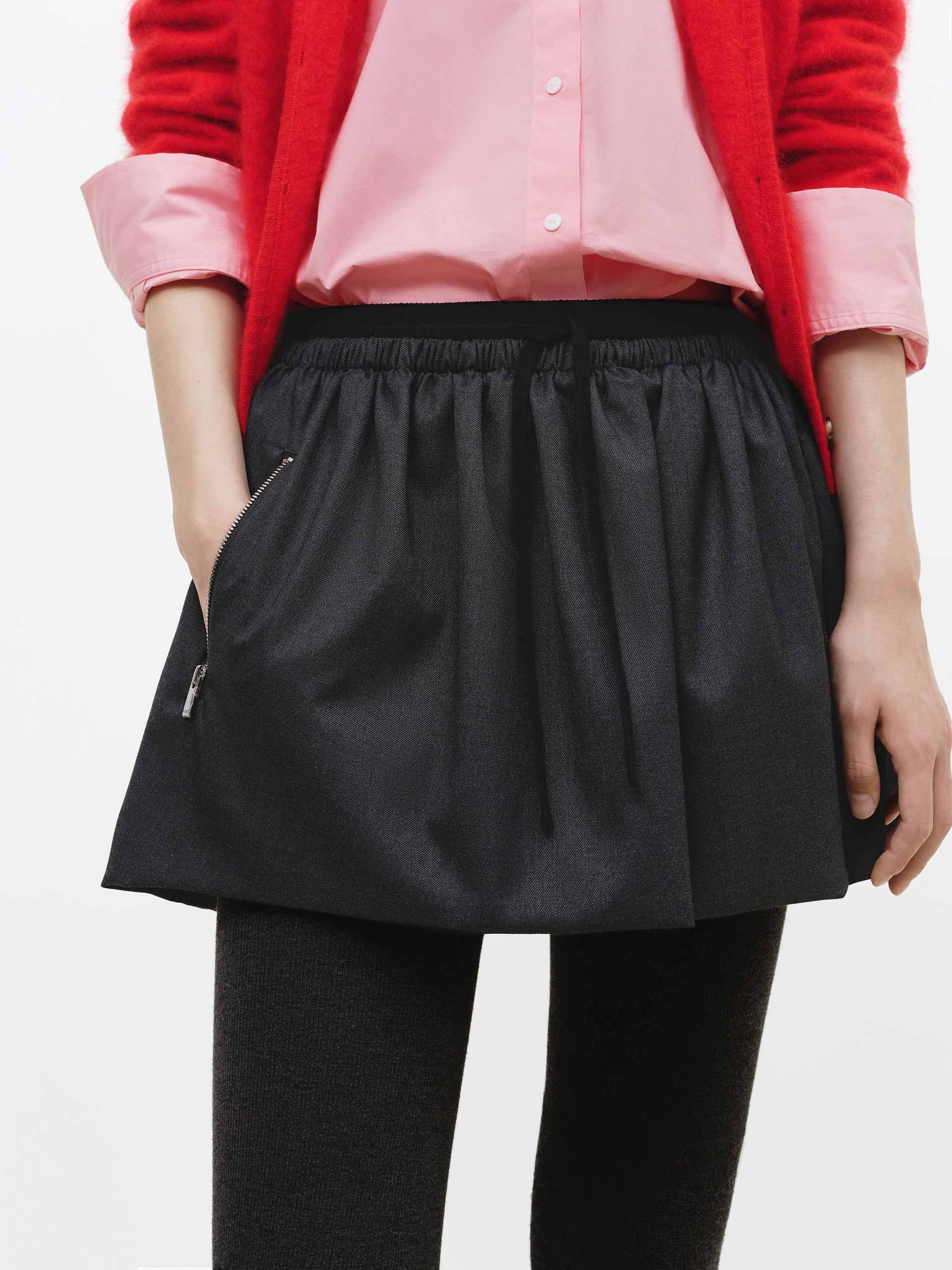 Layered Waistband Mini Skirt - Image 6