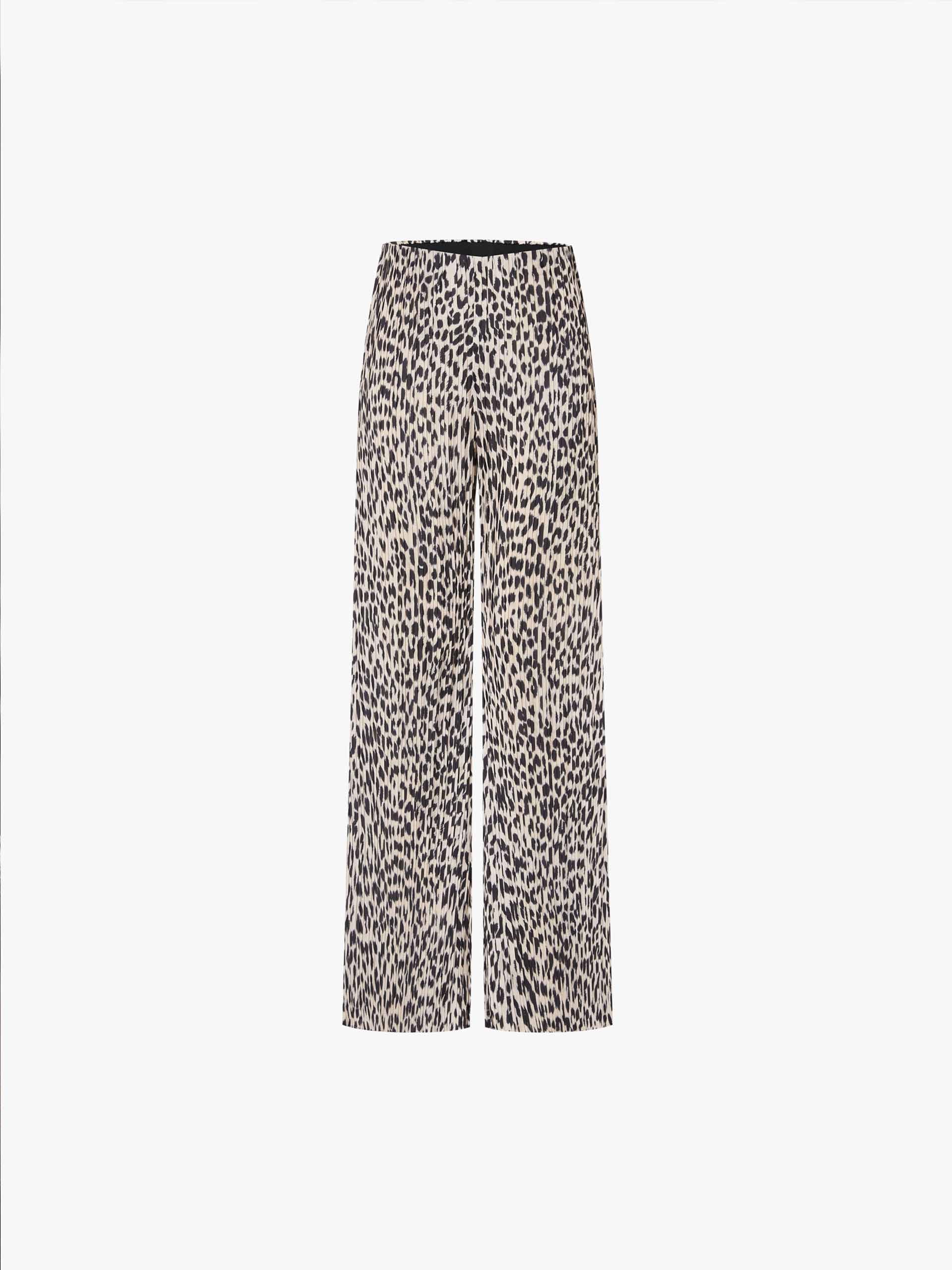 Leopard Print Loose Trousers - Image 5
