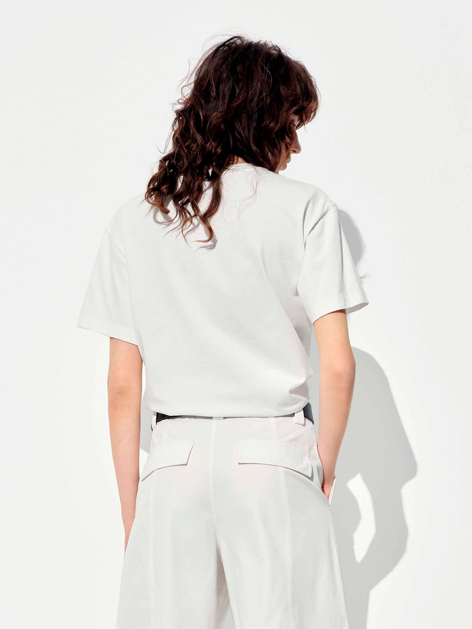 Letter Print Cotton T-shirt - Image 3