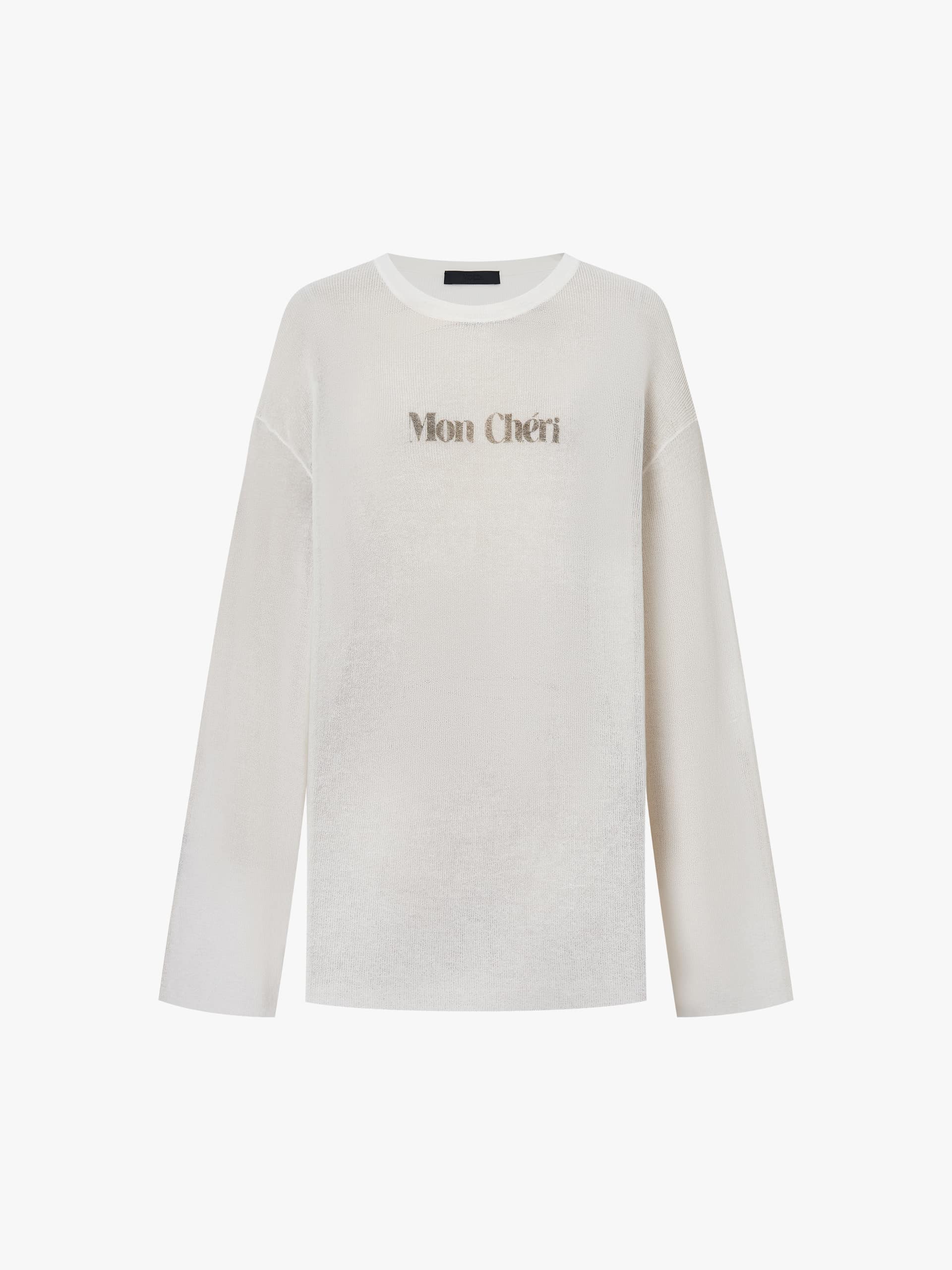 Letter Print Lightweight Top - Image 12