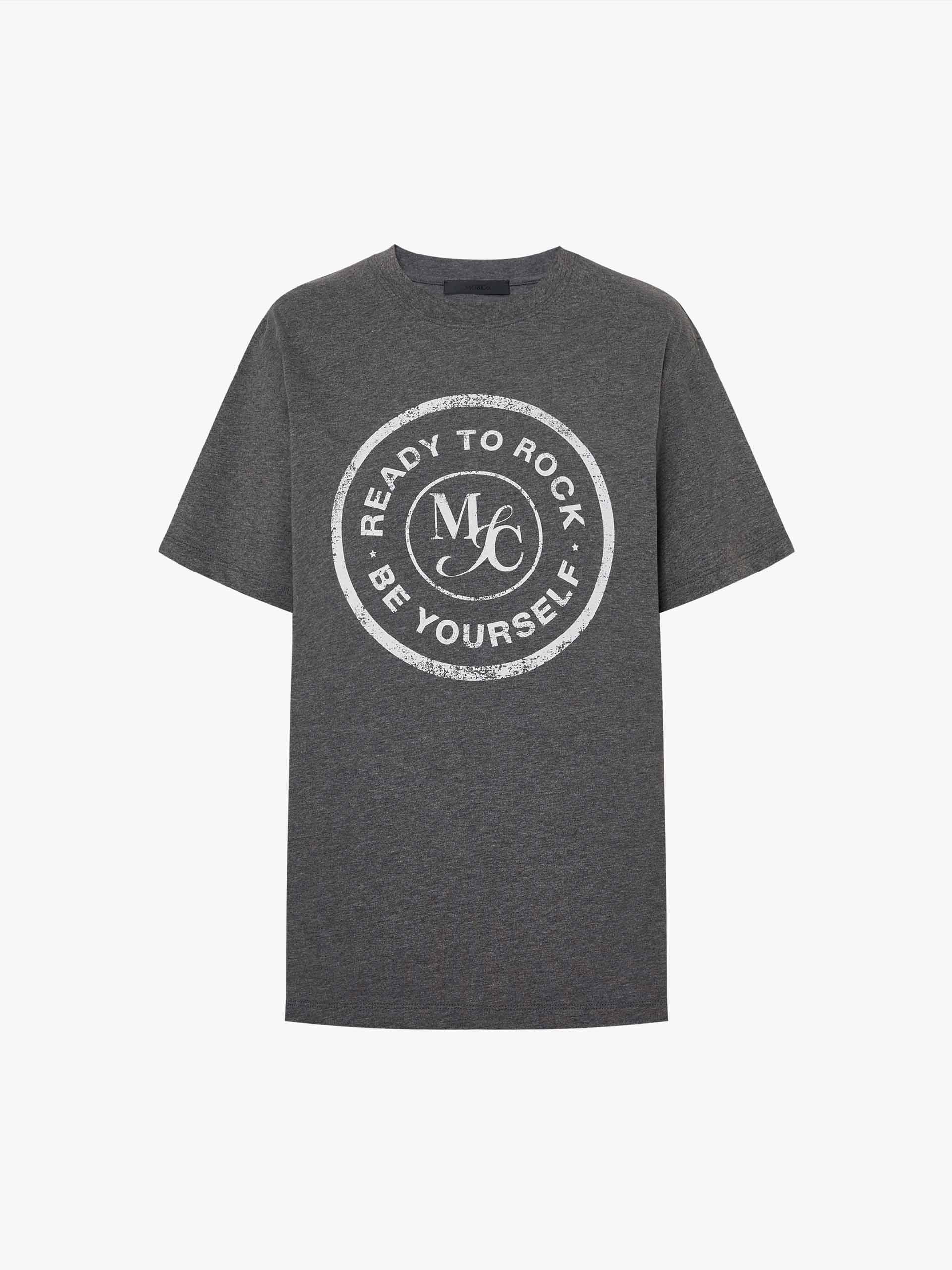 Letter Print Loose T-shirt - Image 5