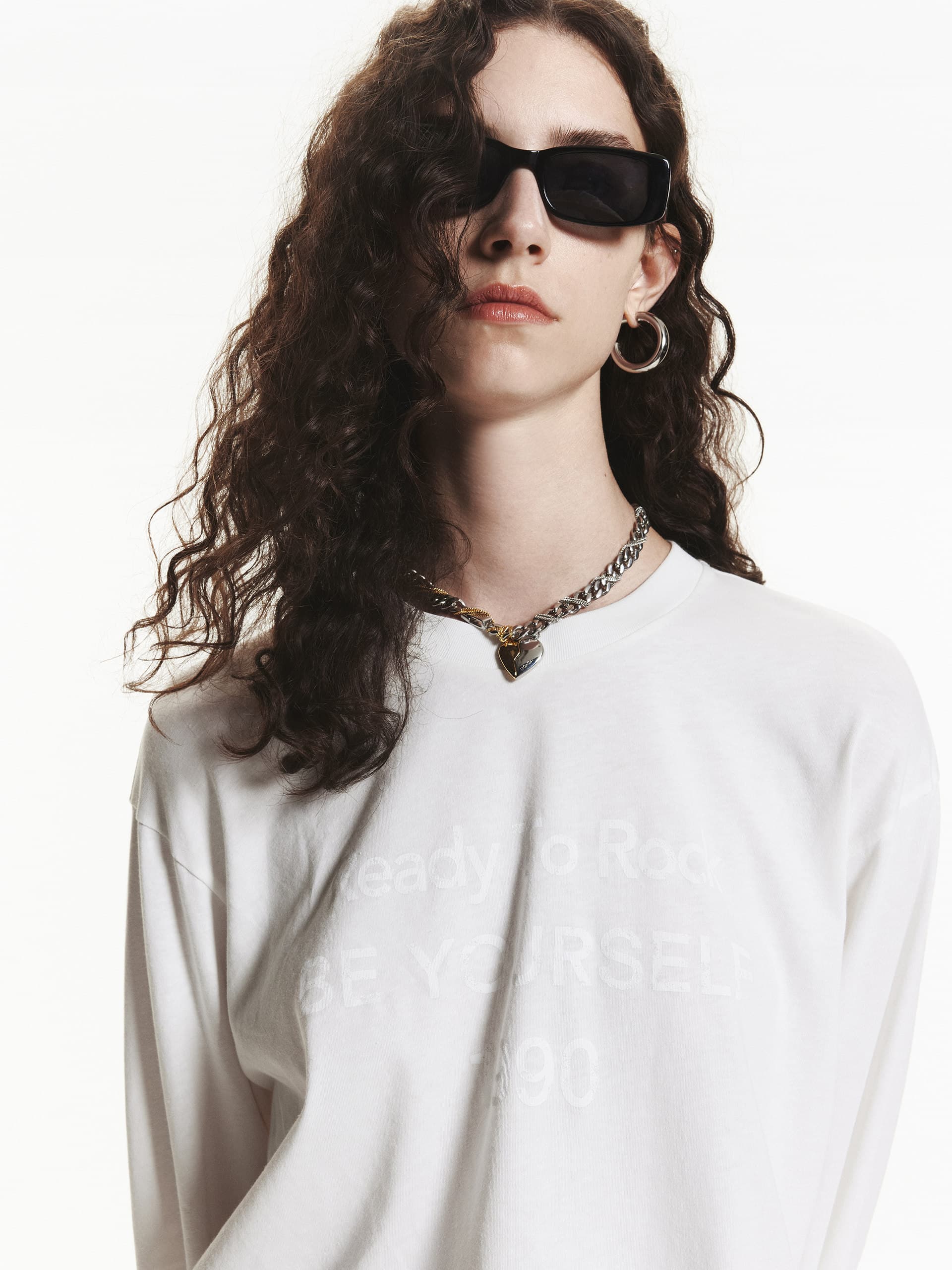 Distressed Letter Print Vintage T-shirt - Image 14