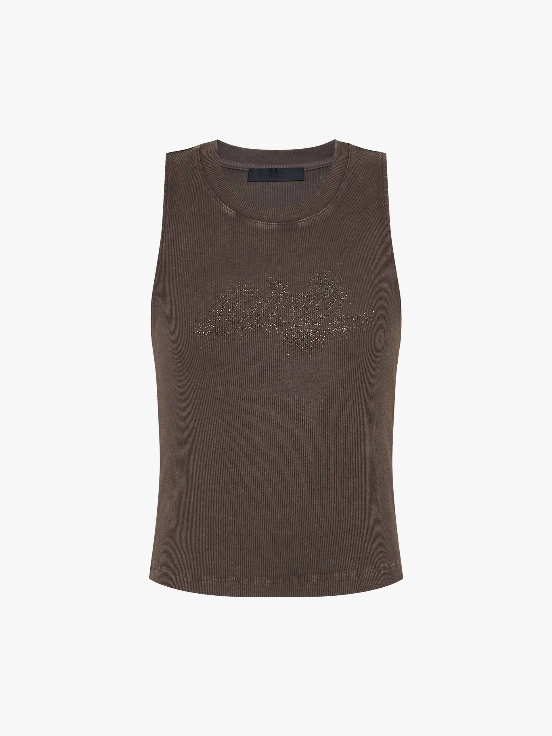 Letter Printed Tank Top - Image 13