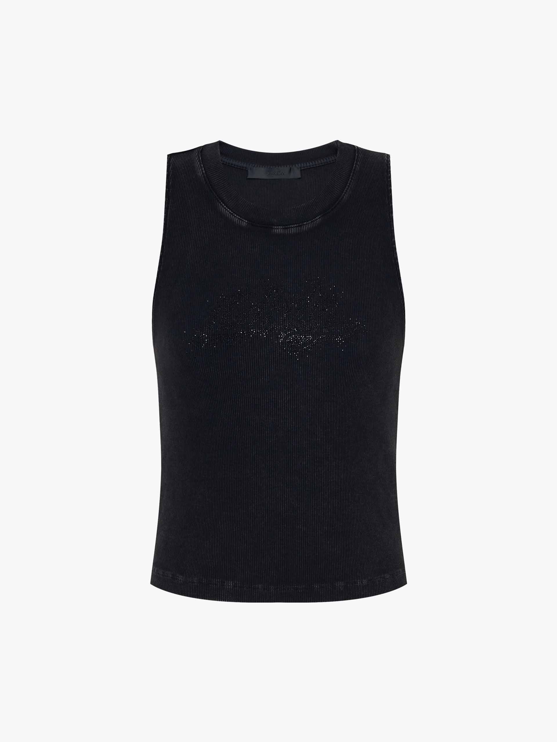 Letter Printed Tank Top - Image 5