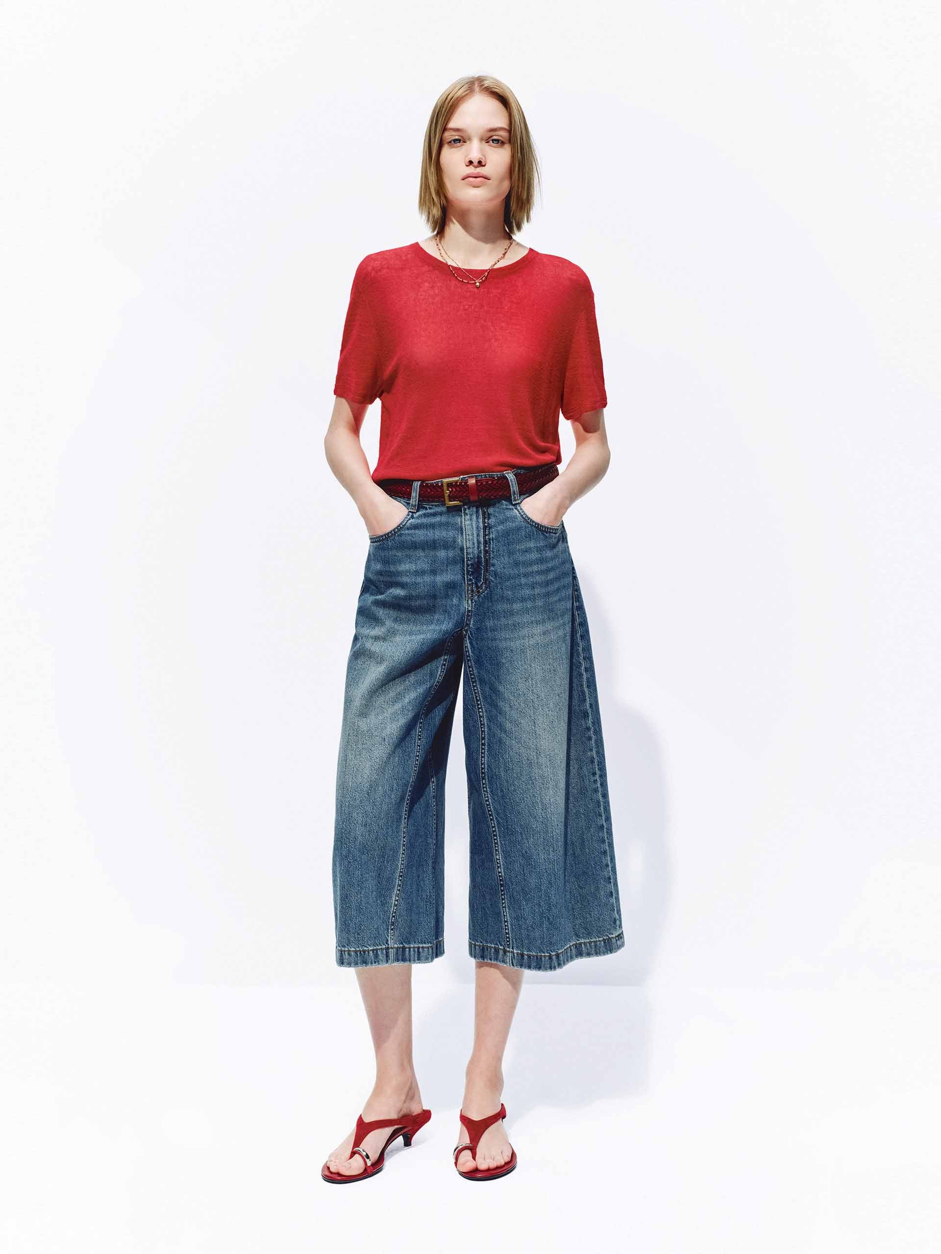 Lightweight Linen Knit Top - Image 10