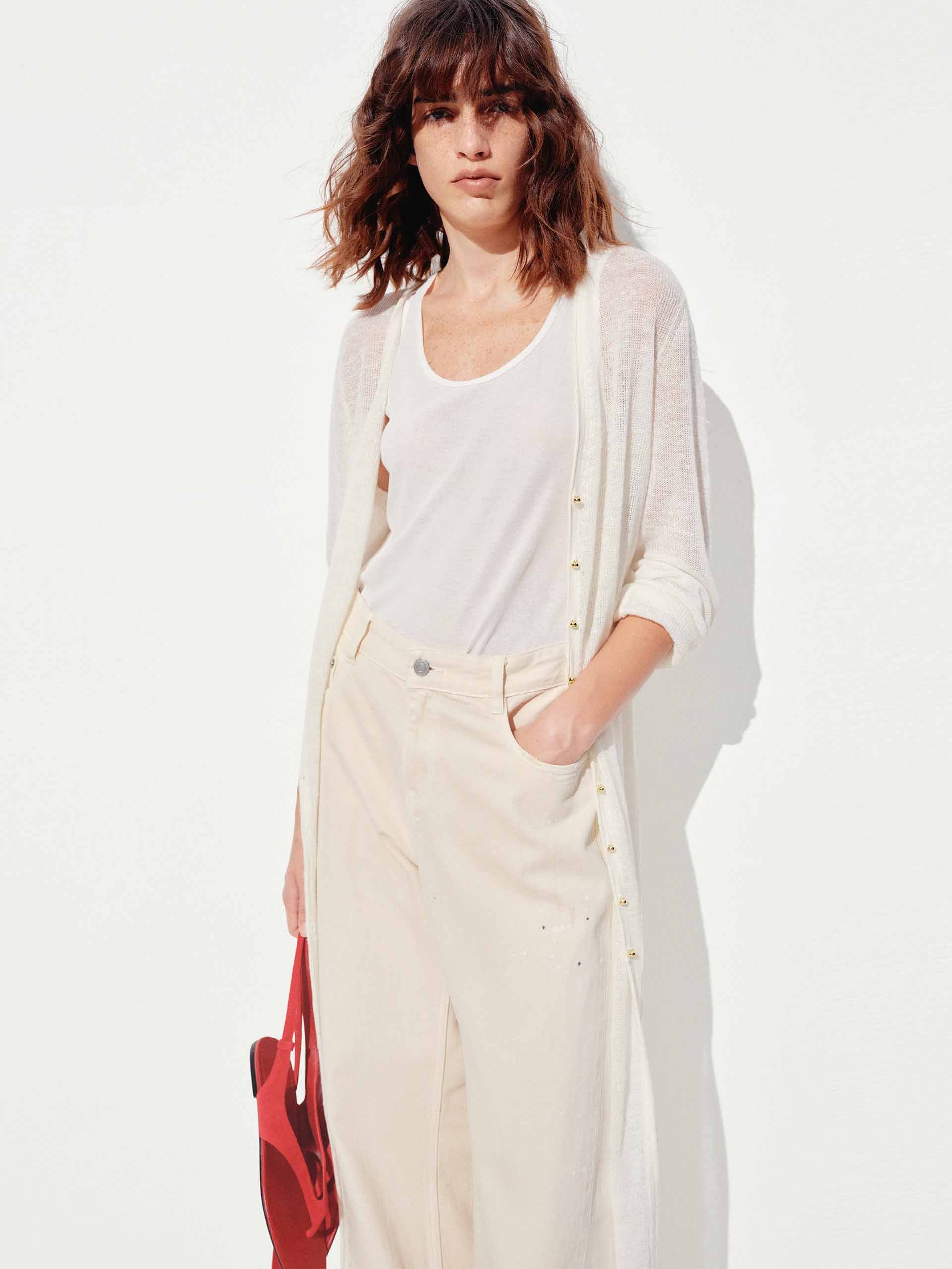 Lightweight Longline Knit Cardigan - Image 7