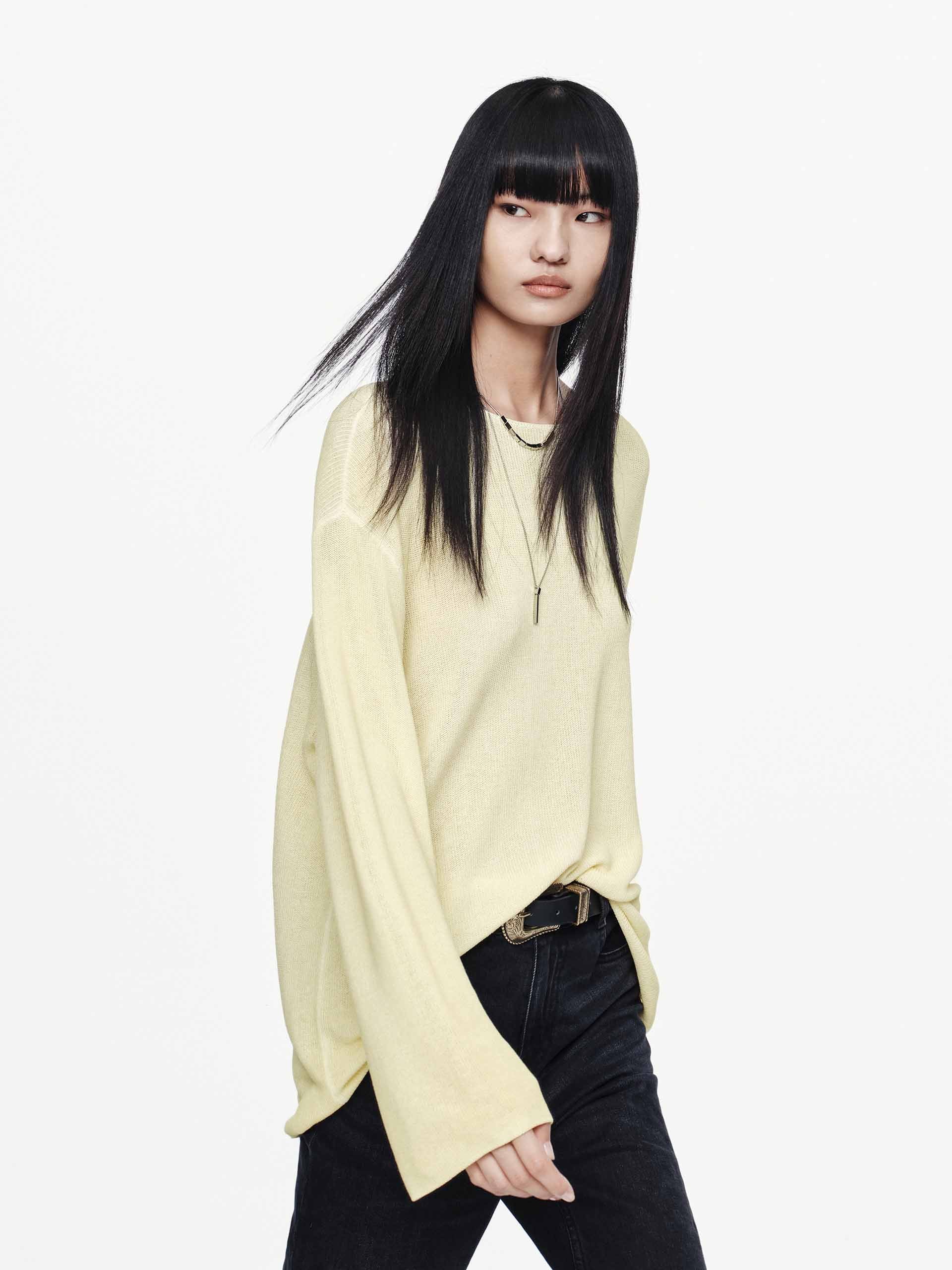 Lightweight Loose Knitted Top - Image 10