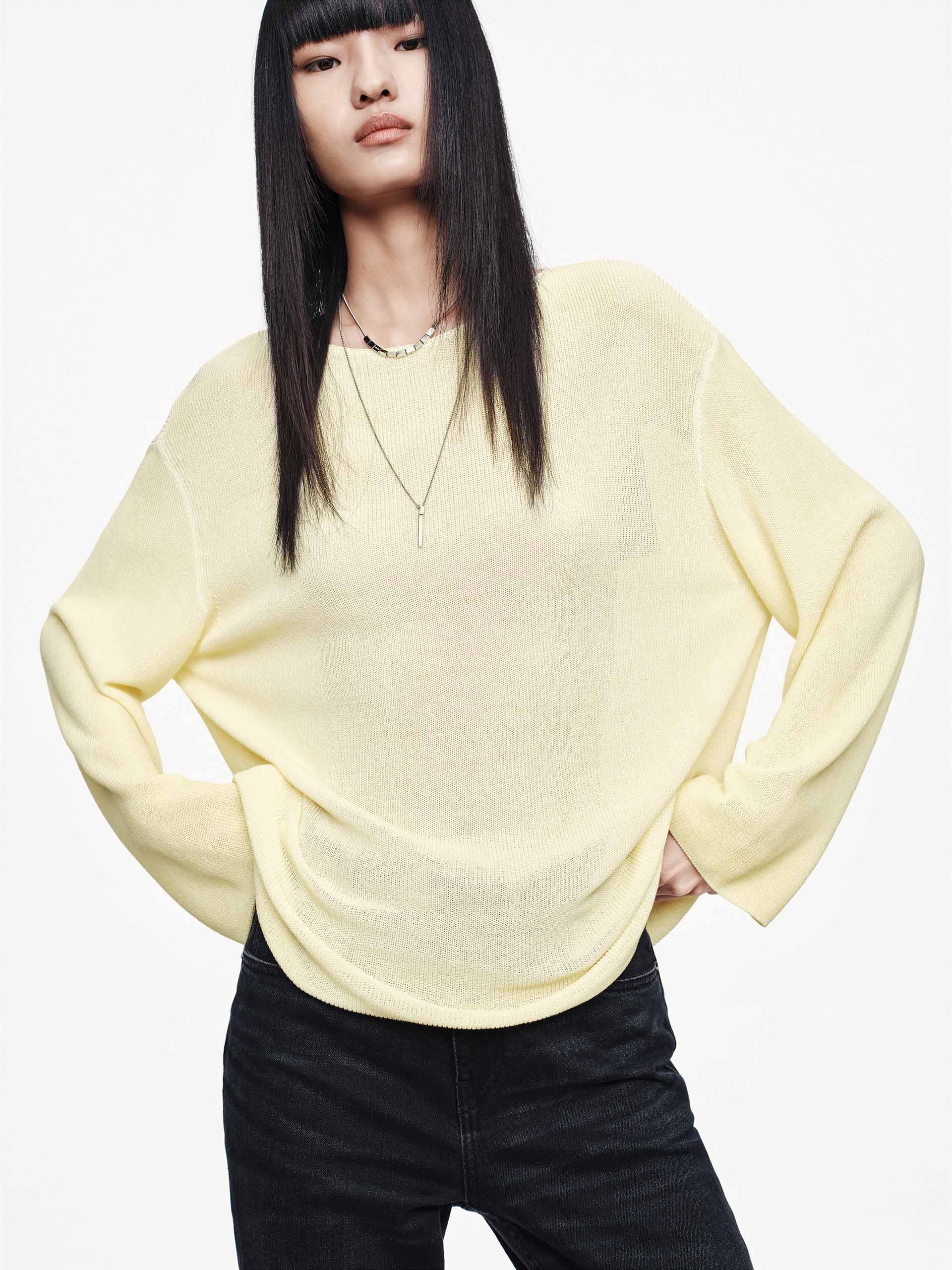Lightweight Loose Knitted Top - Image 14