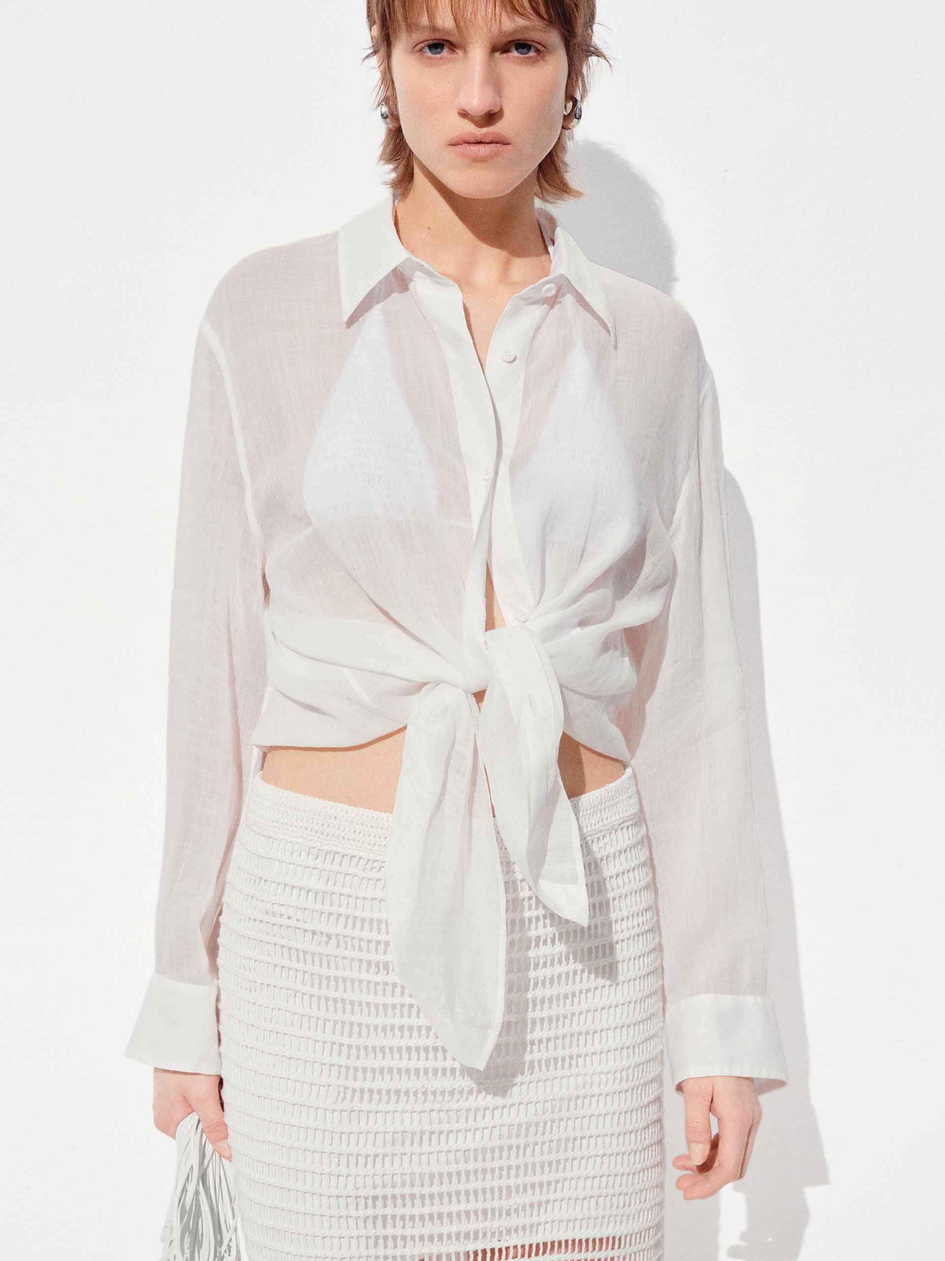 Lightweight Ramie Shirt - Image 9