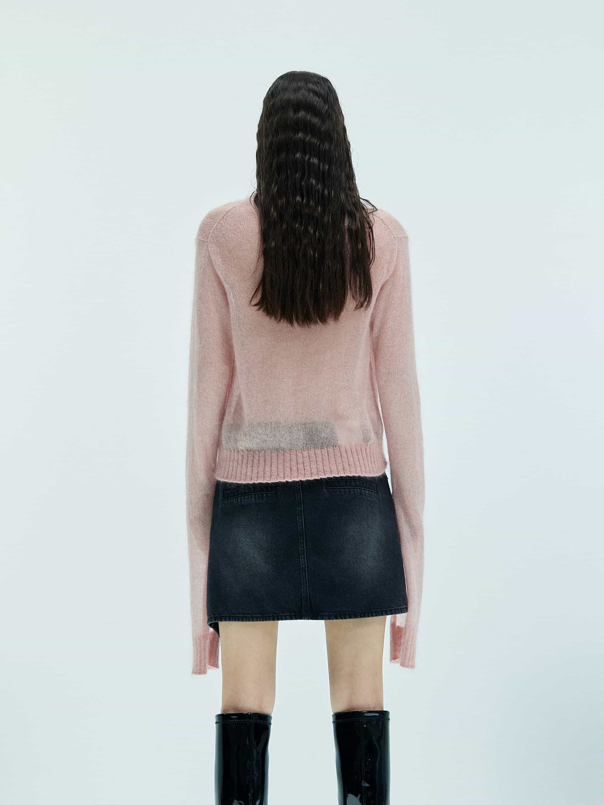 Lightweight Sheer Sweater - Image 6
