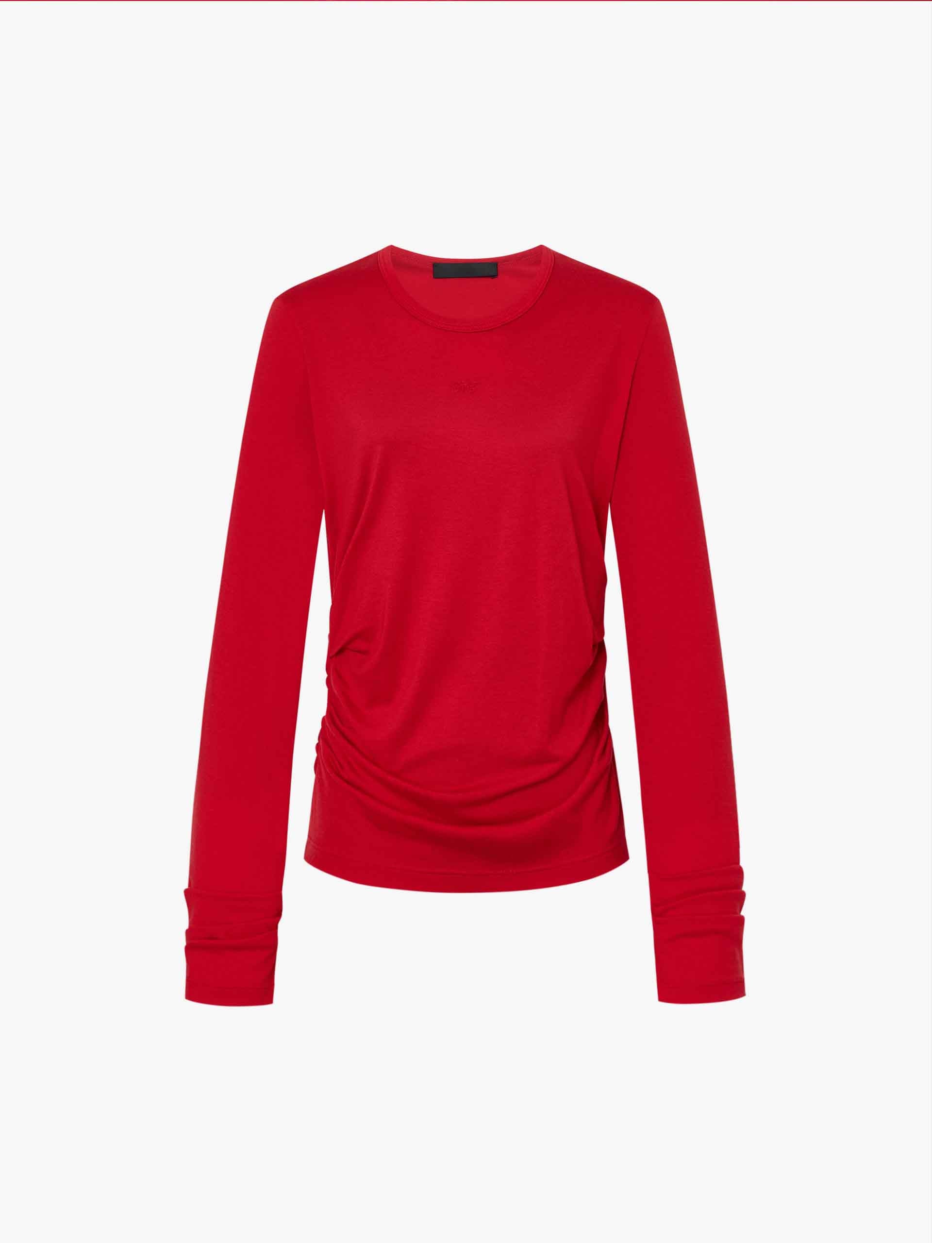 Lightweight Side Pleated T-shirt - Image 13