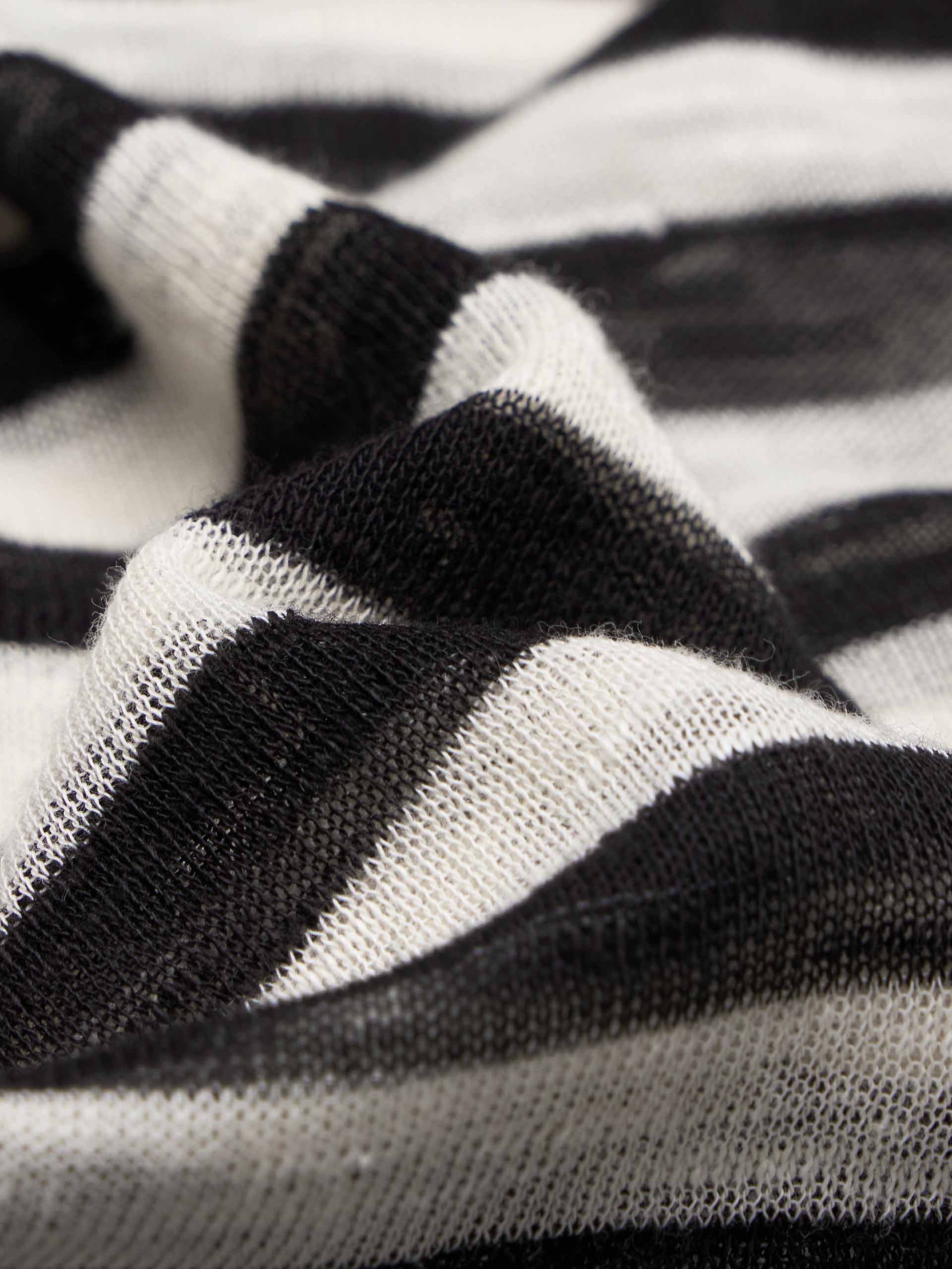 Lightweight Striped Knitted Top - Image 4