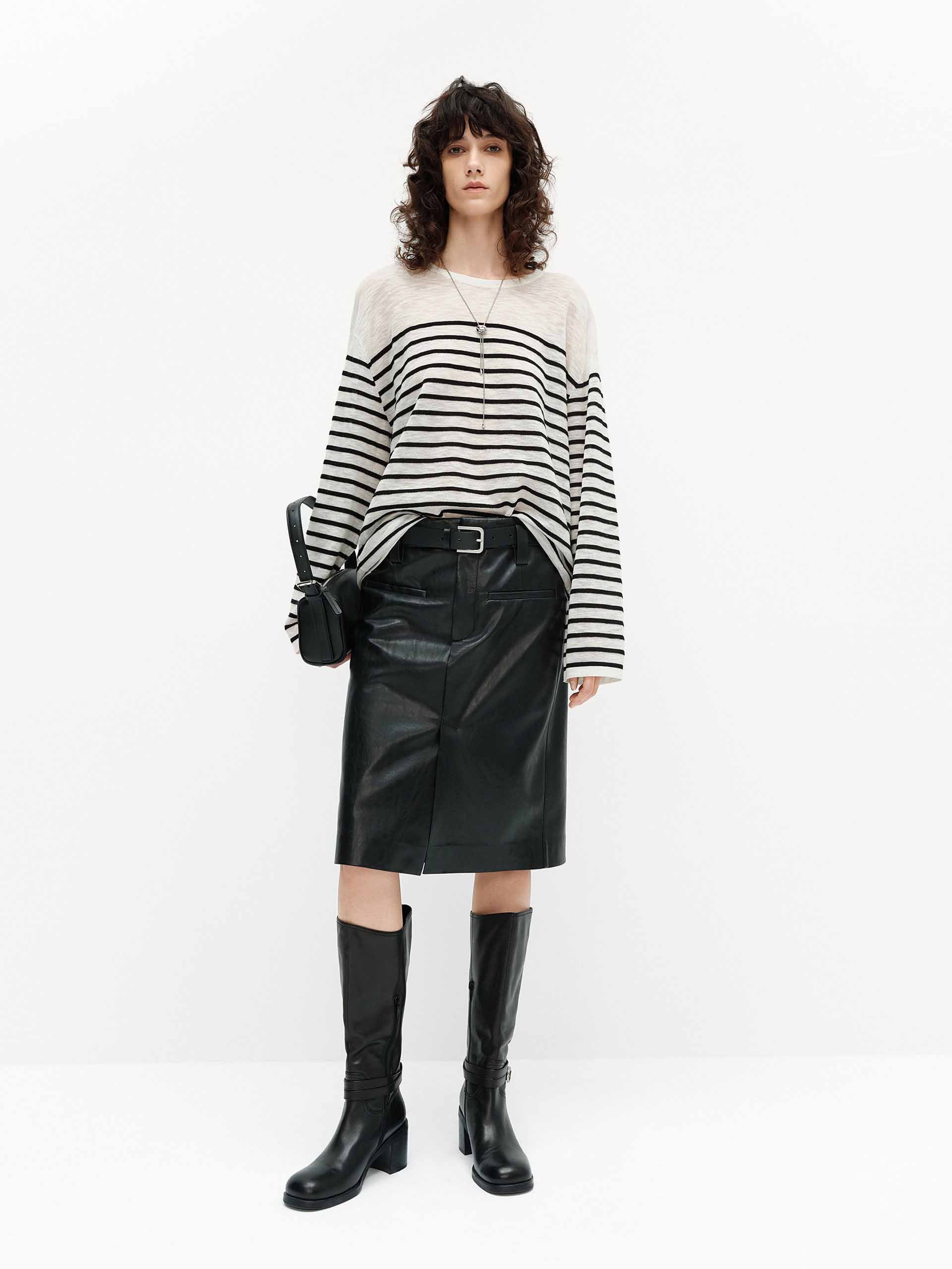 Lightweight Striped Sweater - Image 2