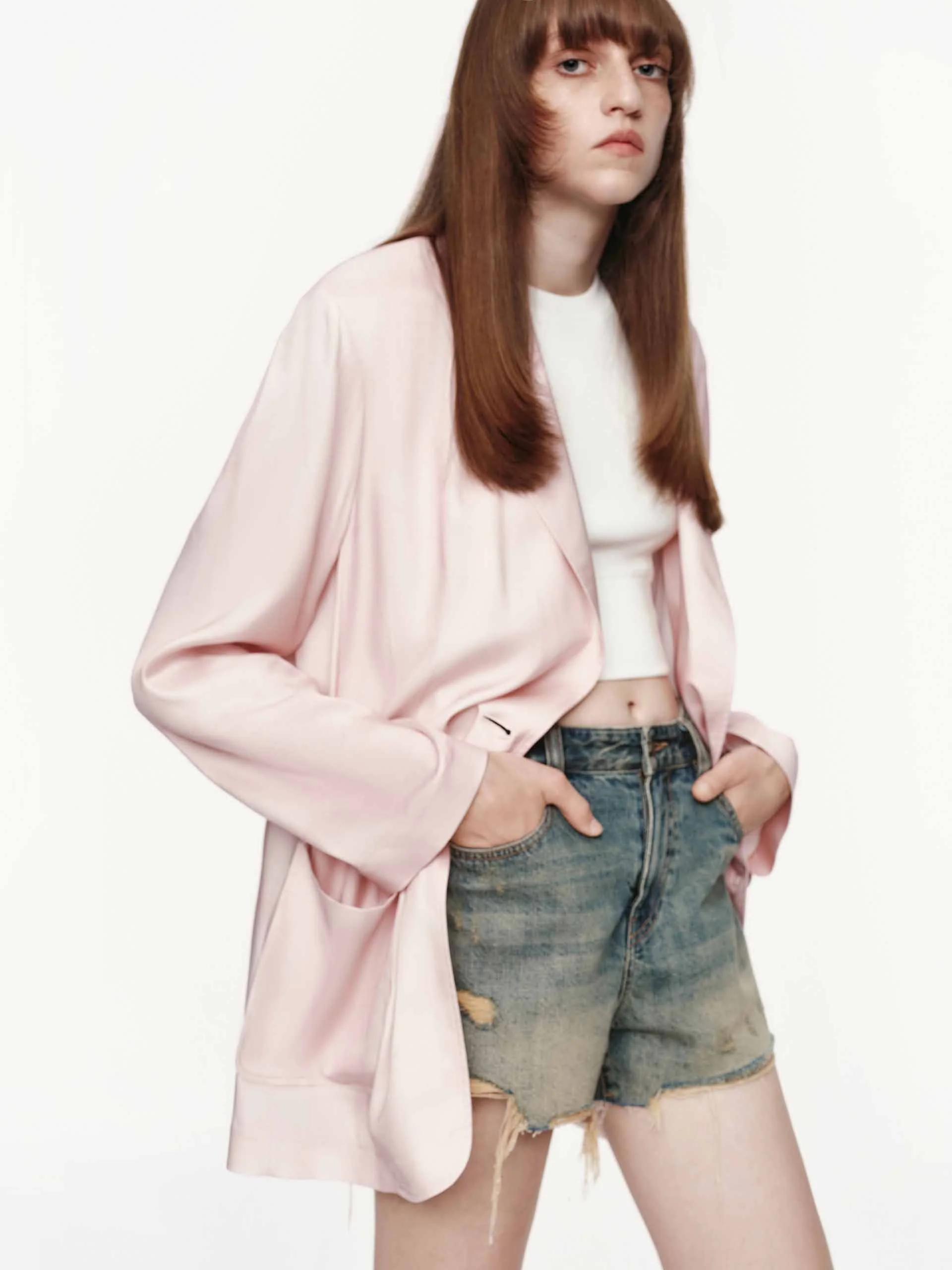 Lightweight Structured Blazer - Image 3