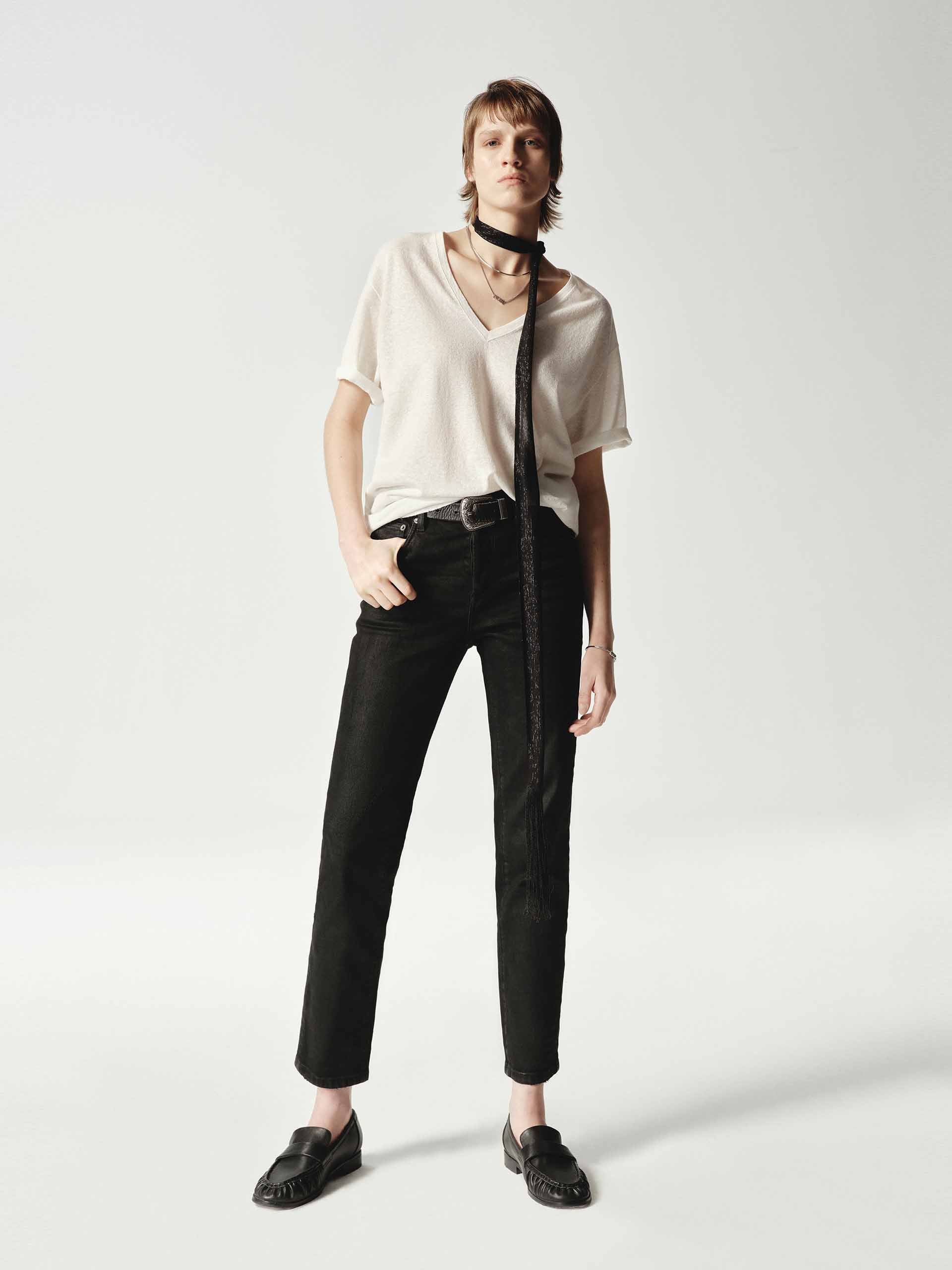 Lightweight V-neck Top - Image 2