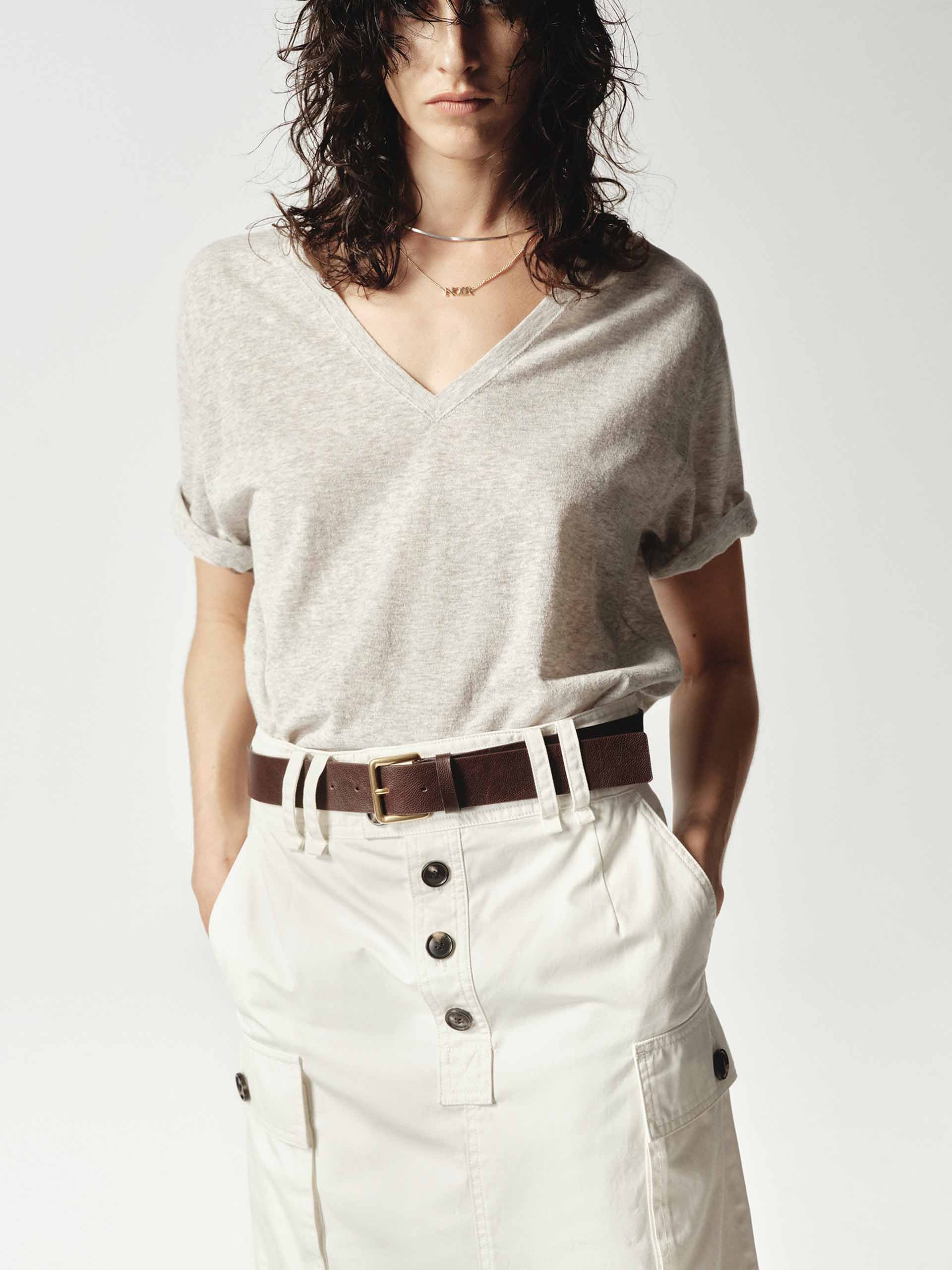 Lightweight V-neck Top - Image 8