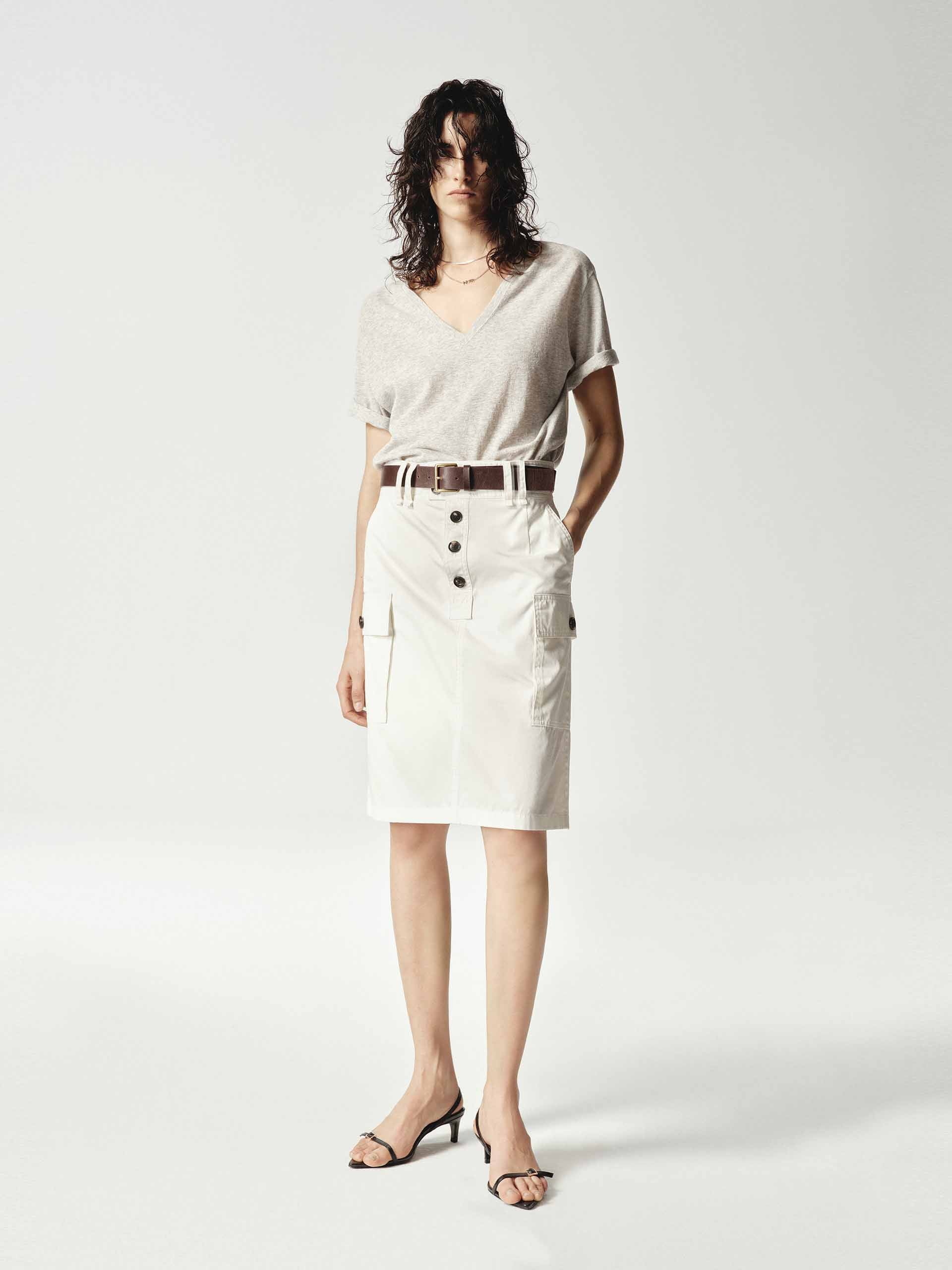 Lightweight V-neck Top - Image 9