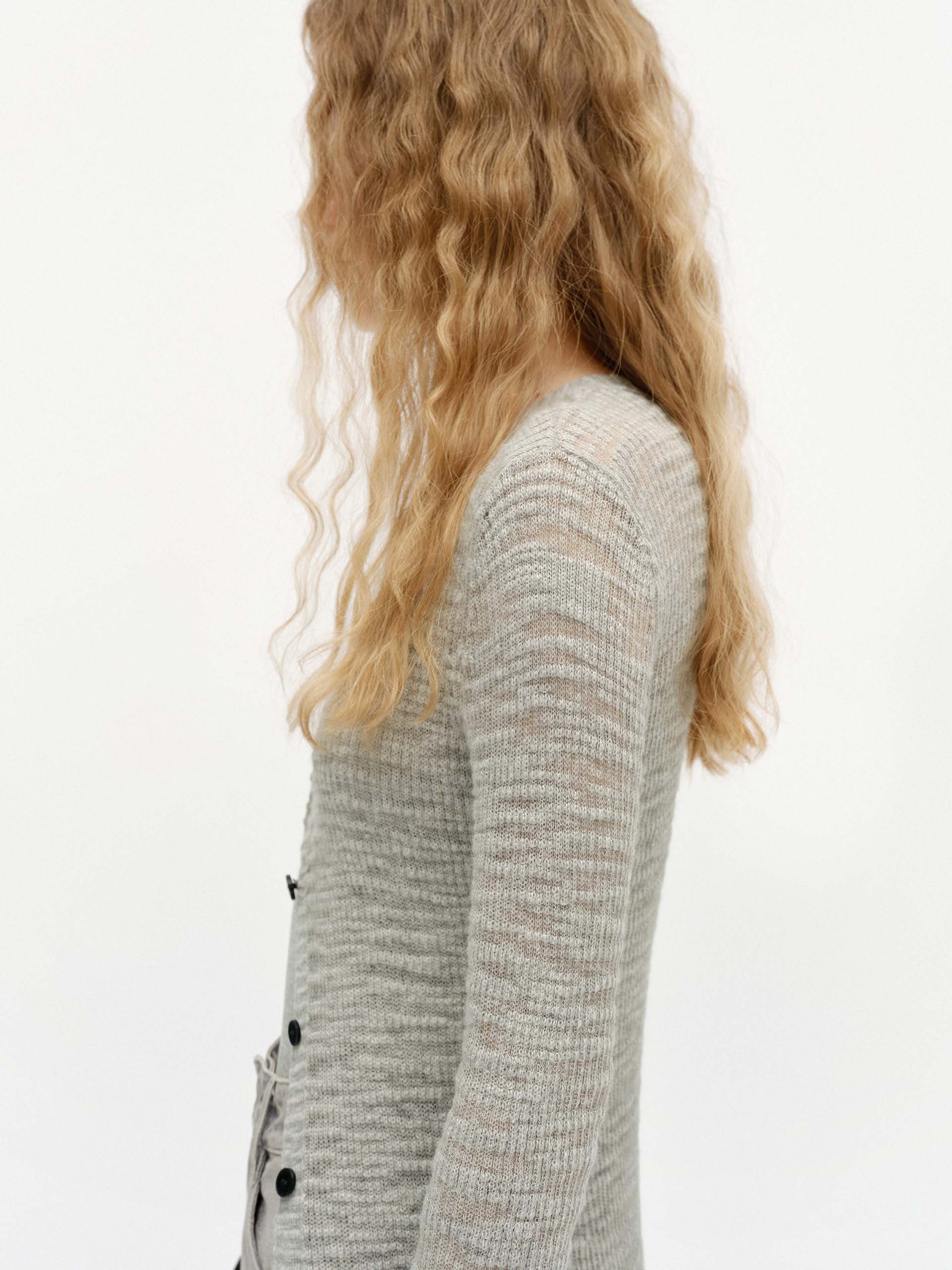 Linen Blend Long Cardigan - Image 13