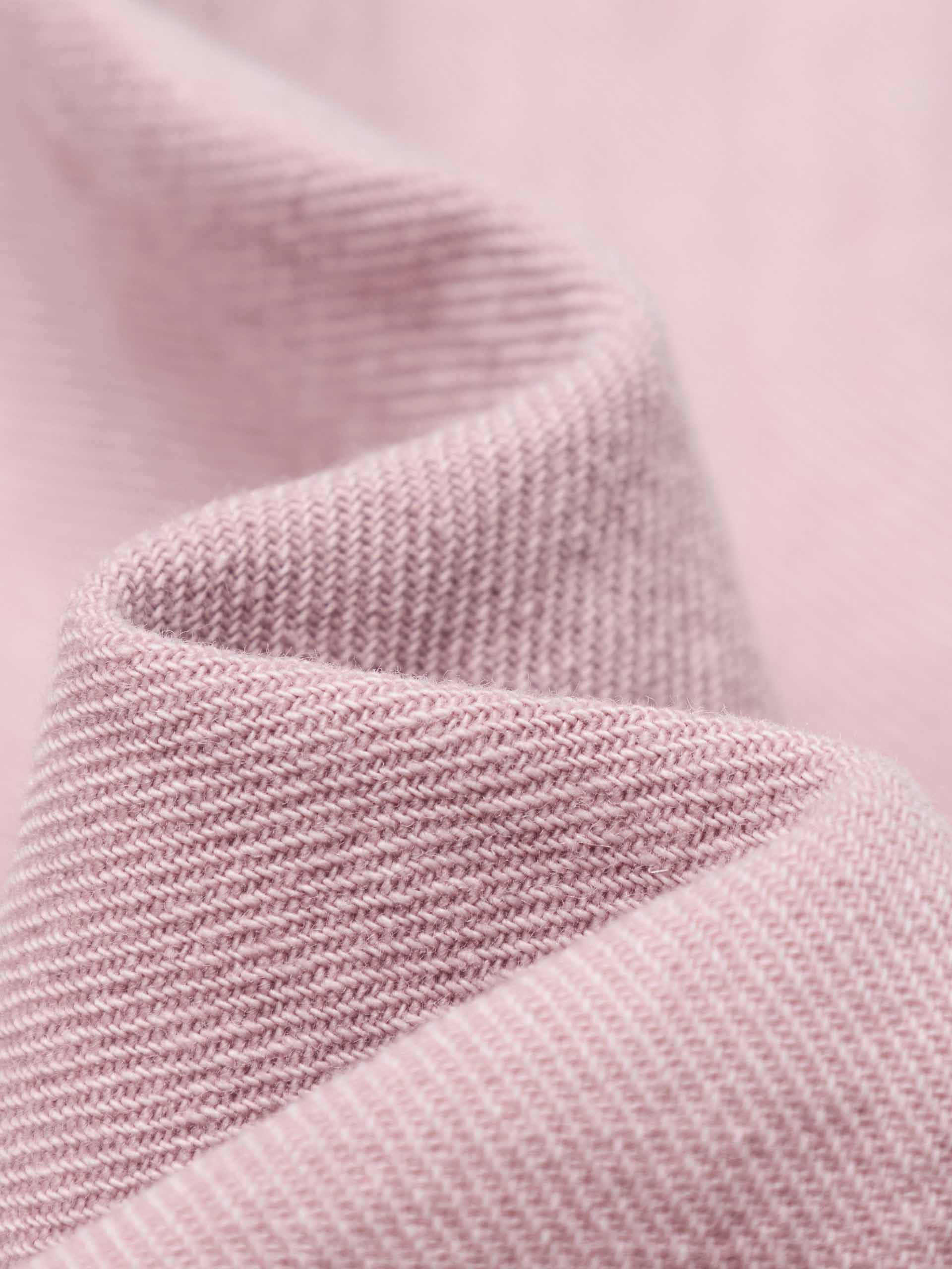 Linen Cotton Pink Waistcoat - Image 4