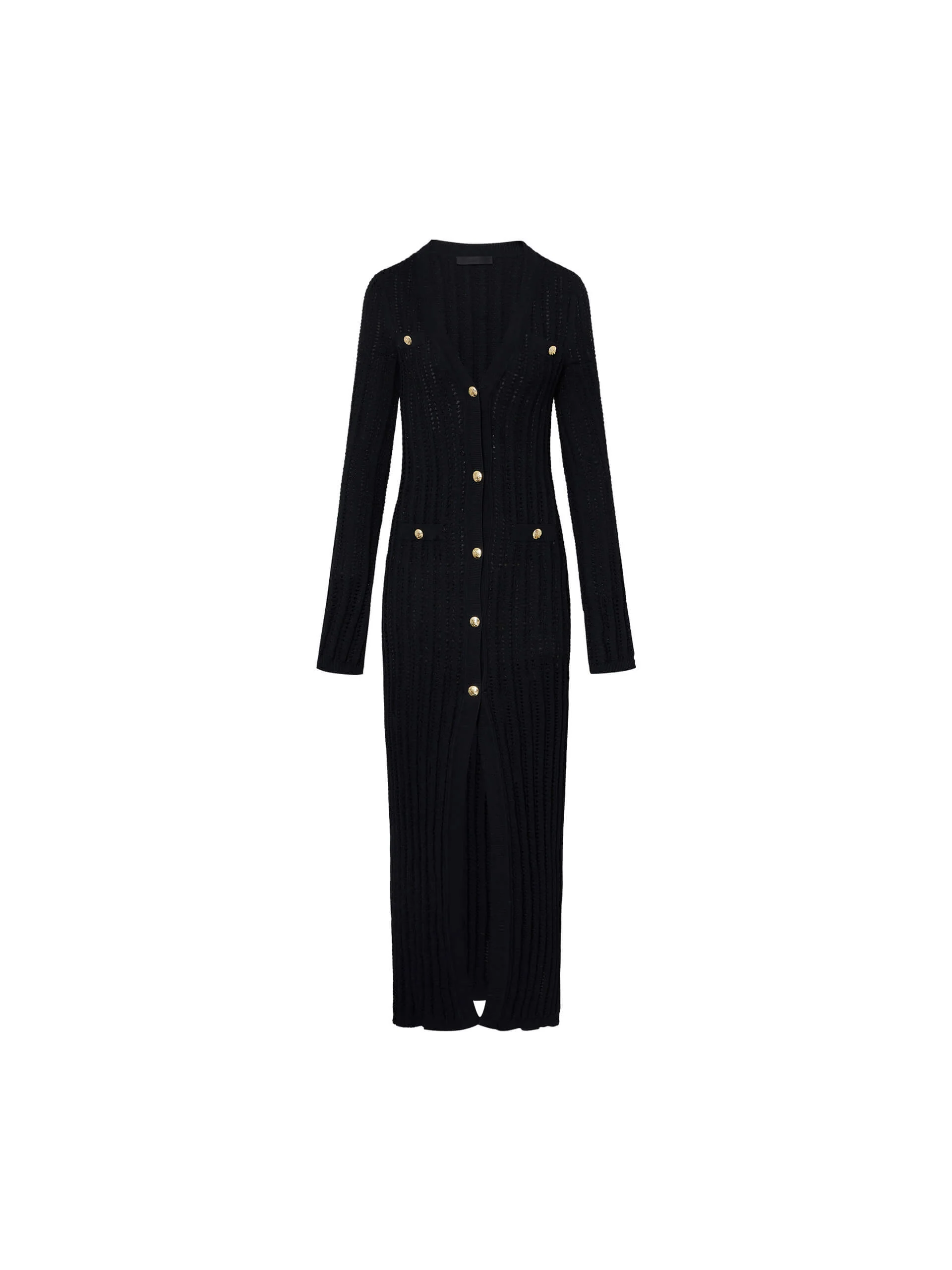 Long Line Knit Cardigan - Image 5