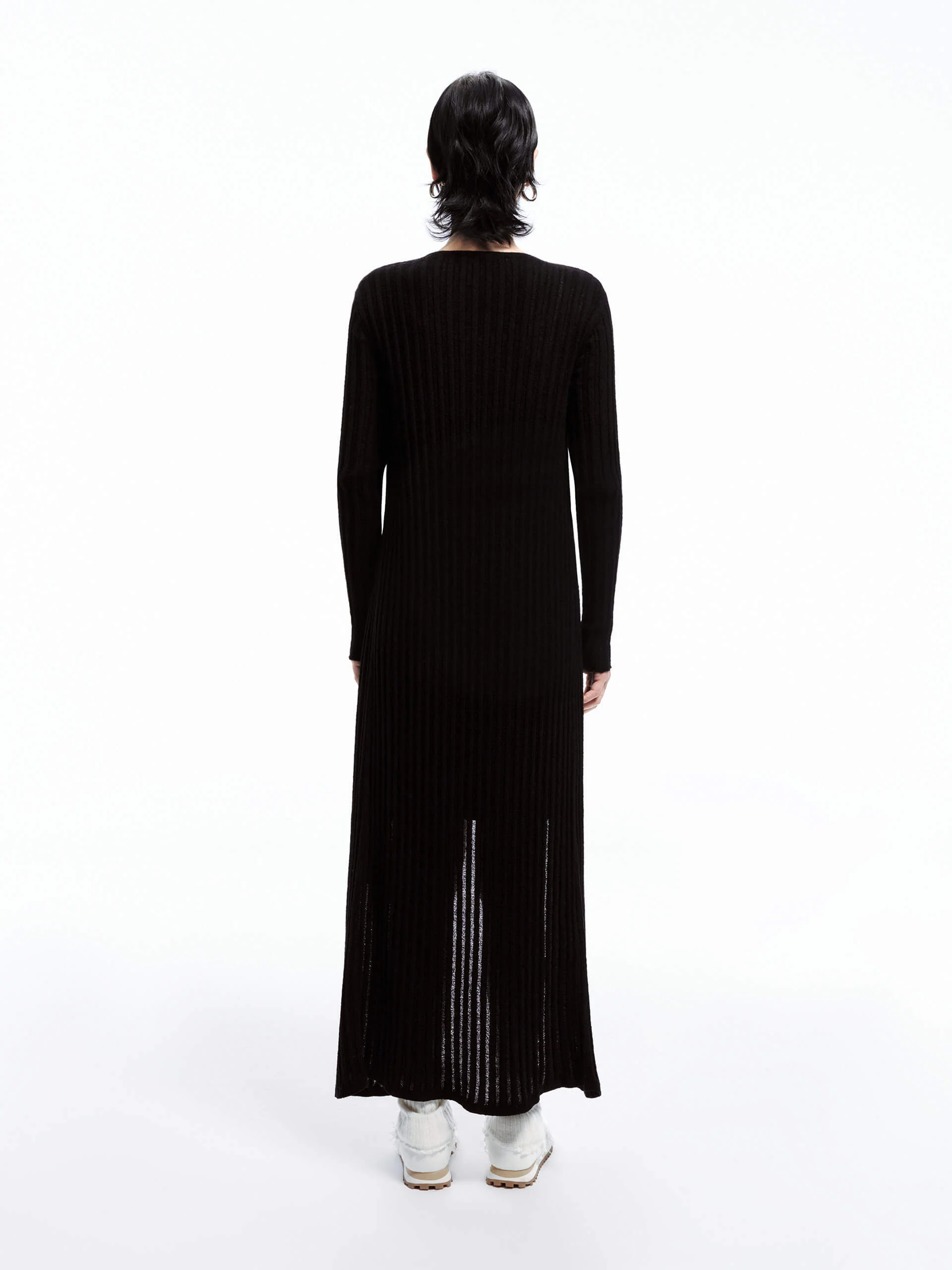 Long Line Knitted Cardigan - Image 7