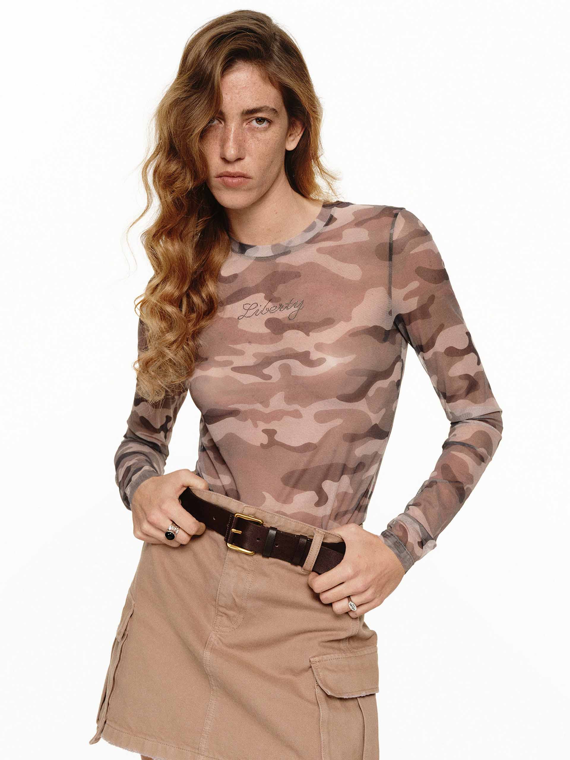 Long Sleeve Camo Top - Image 6