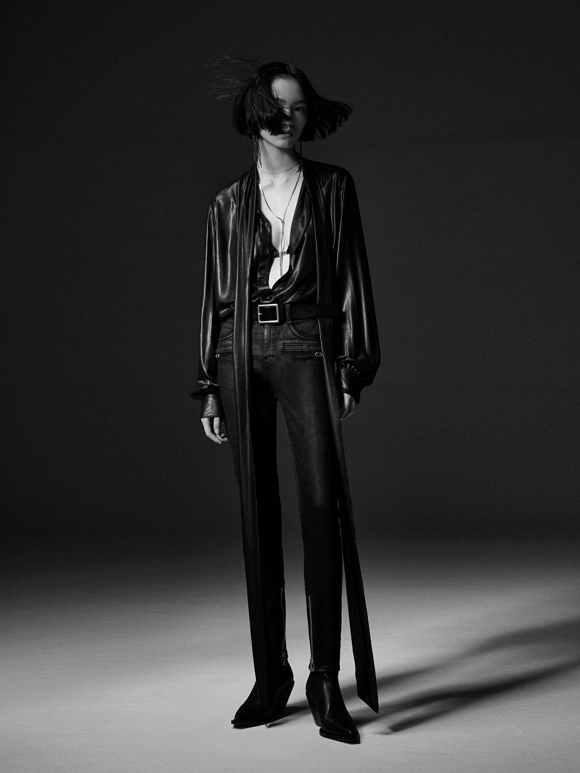 Long Sleeve Tie Blouse - Image 13