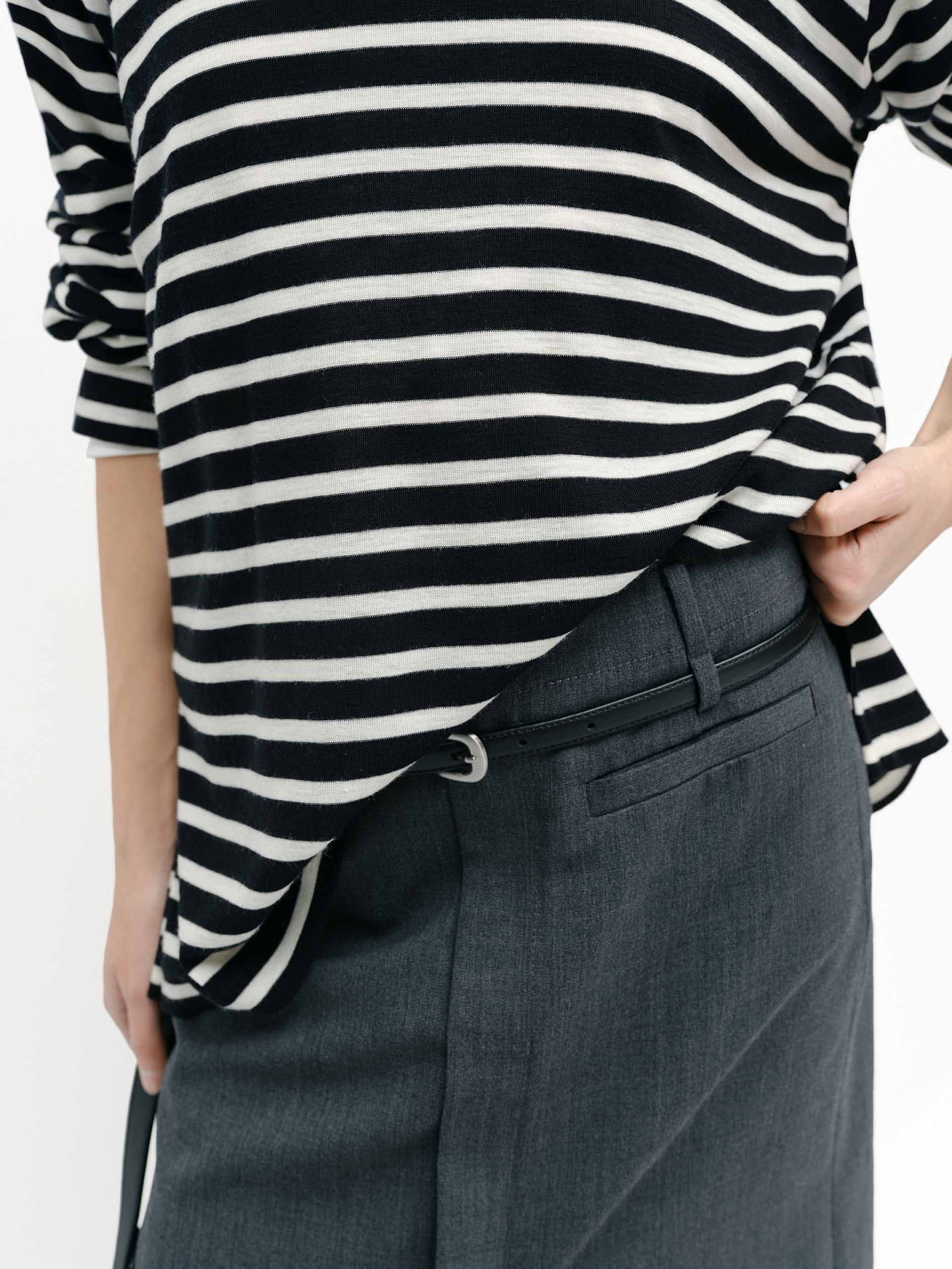 Long Sleeve Wool T-shirts - Image 8