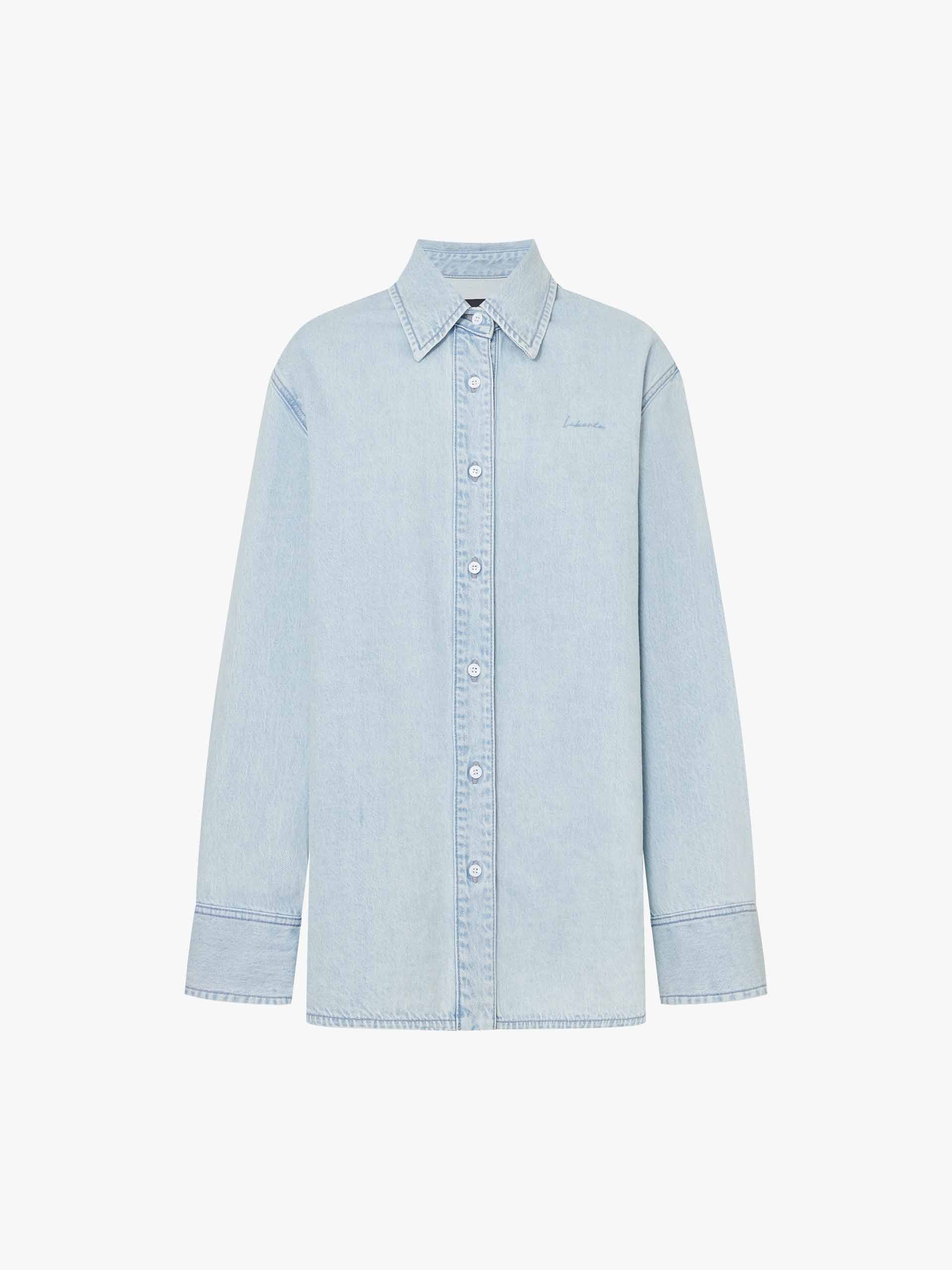 Long Sleeves Denim Shirt - Image 5