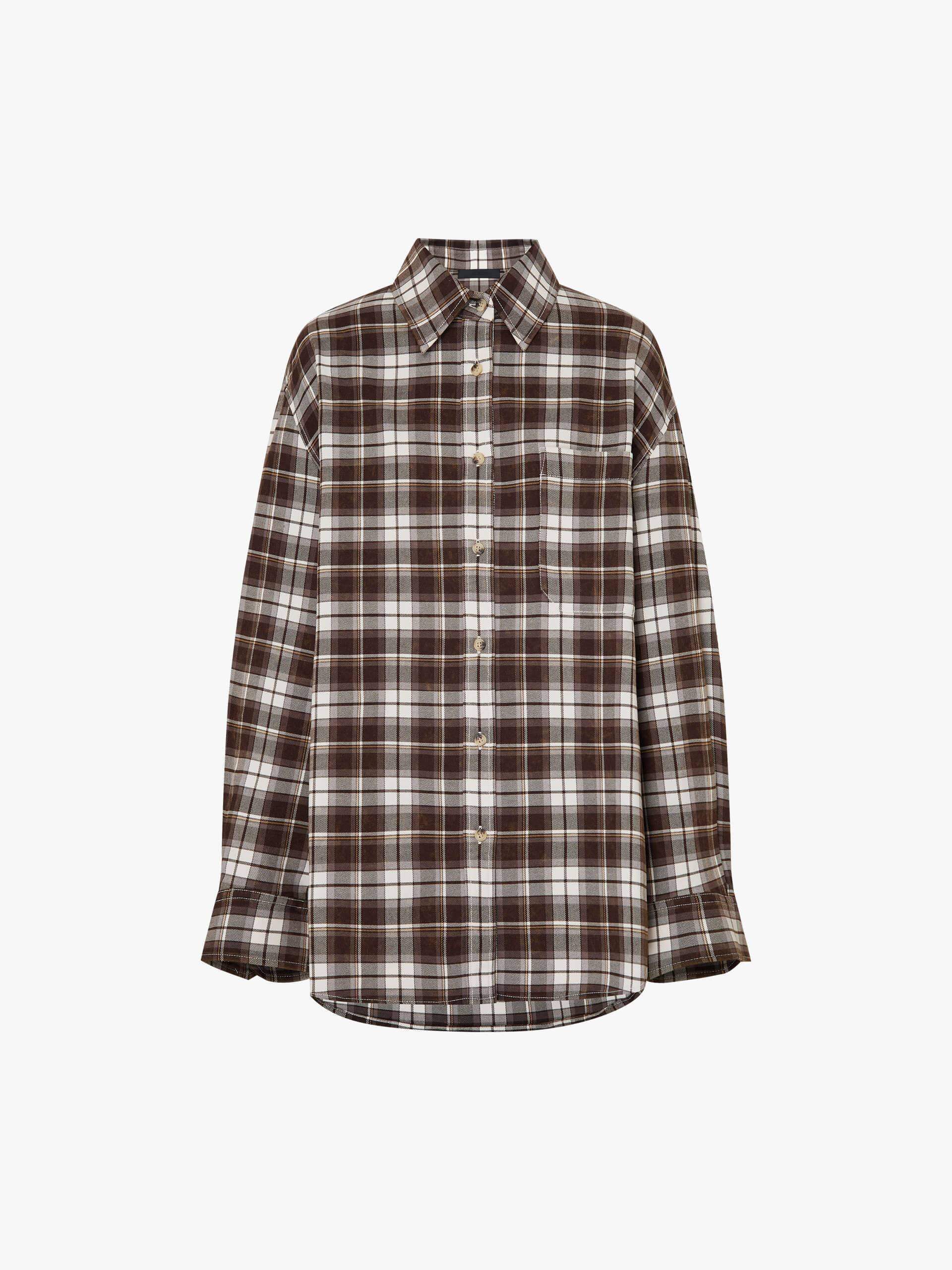 Long Sleeves Plaid Shirt - Image 5
