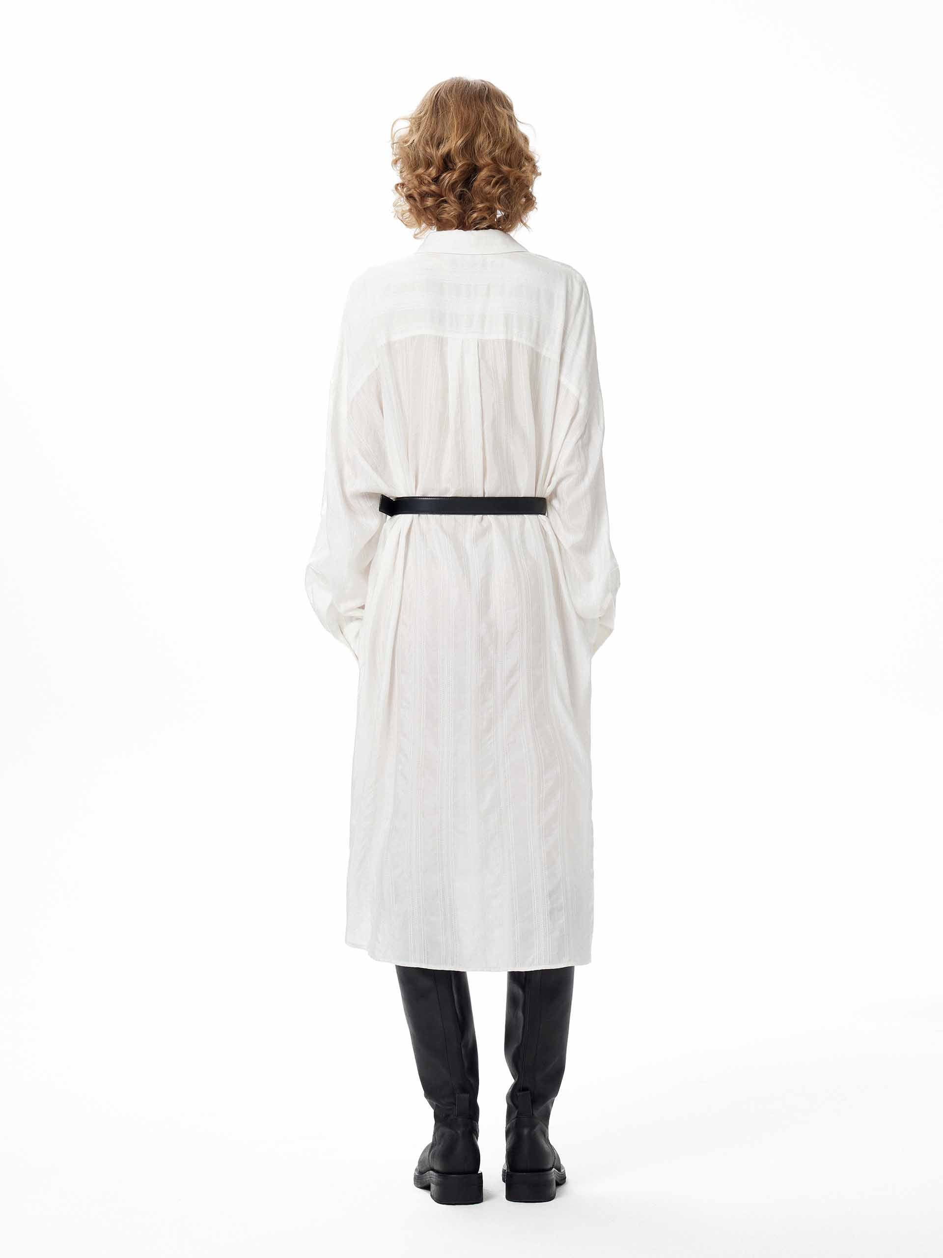 Long Sleeves Shirt Dress - Image 7