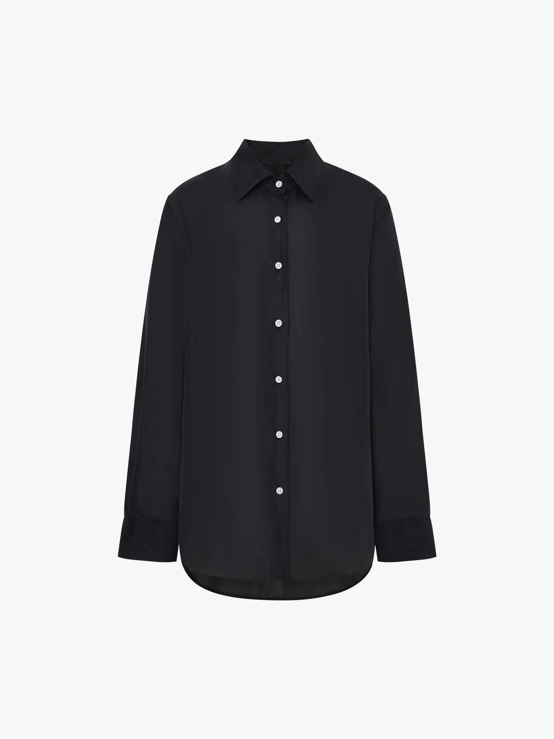 Long Sleeves Silk Shirt - Image 13