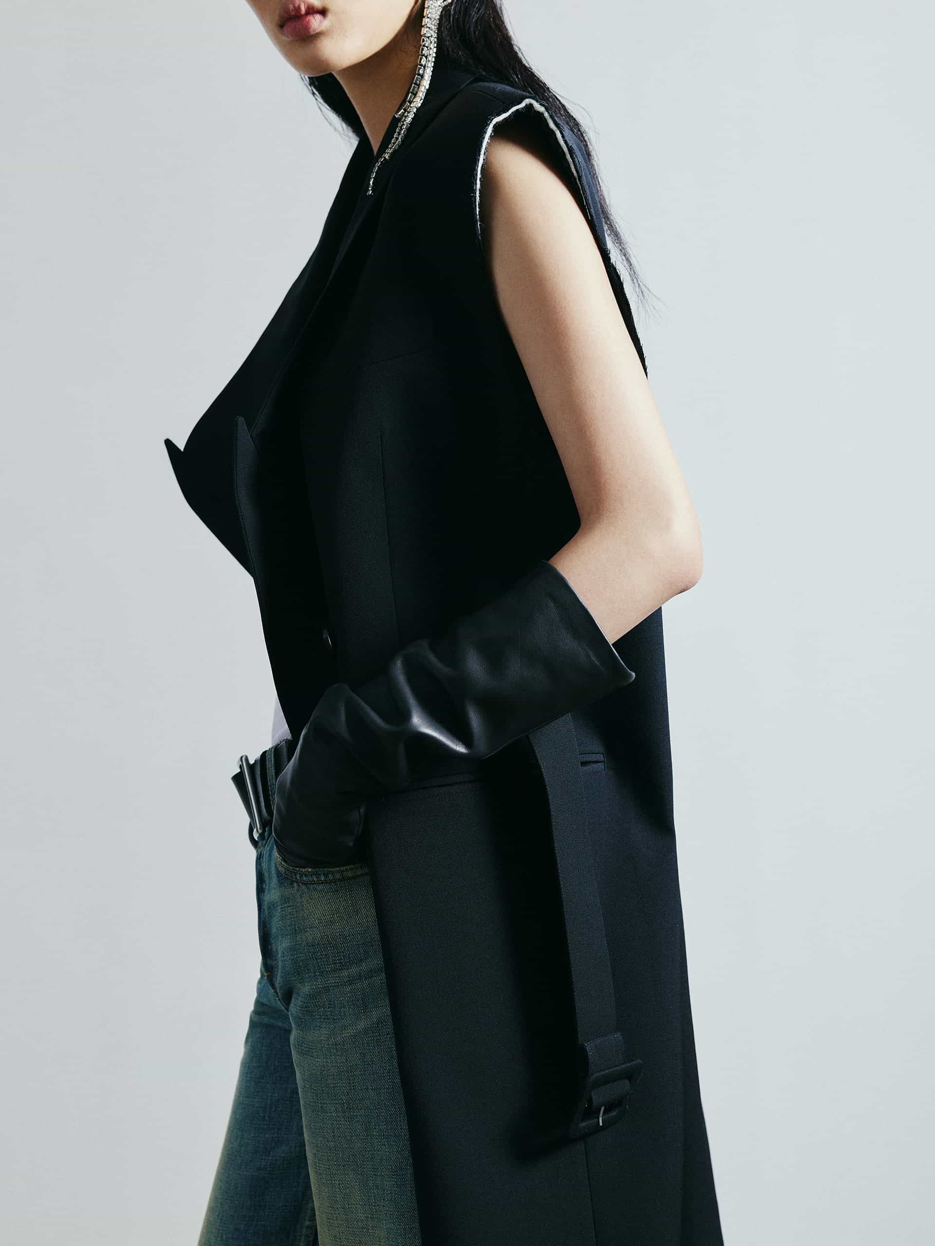 Longline Wool Waistcoat - Image 7