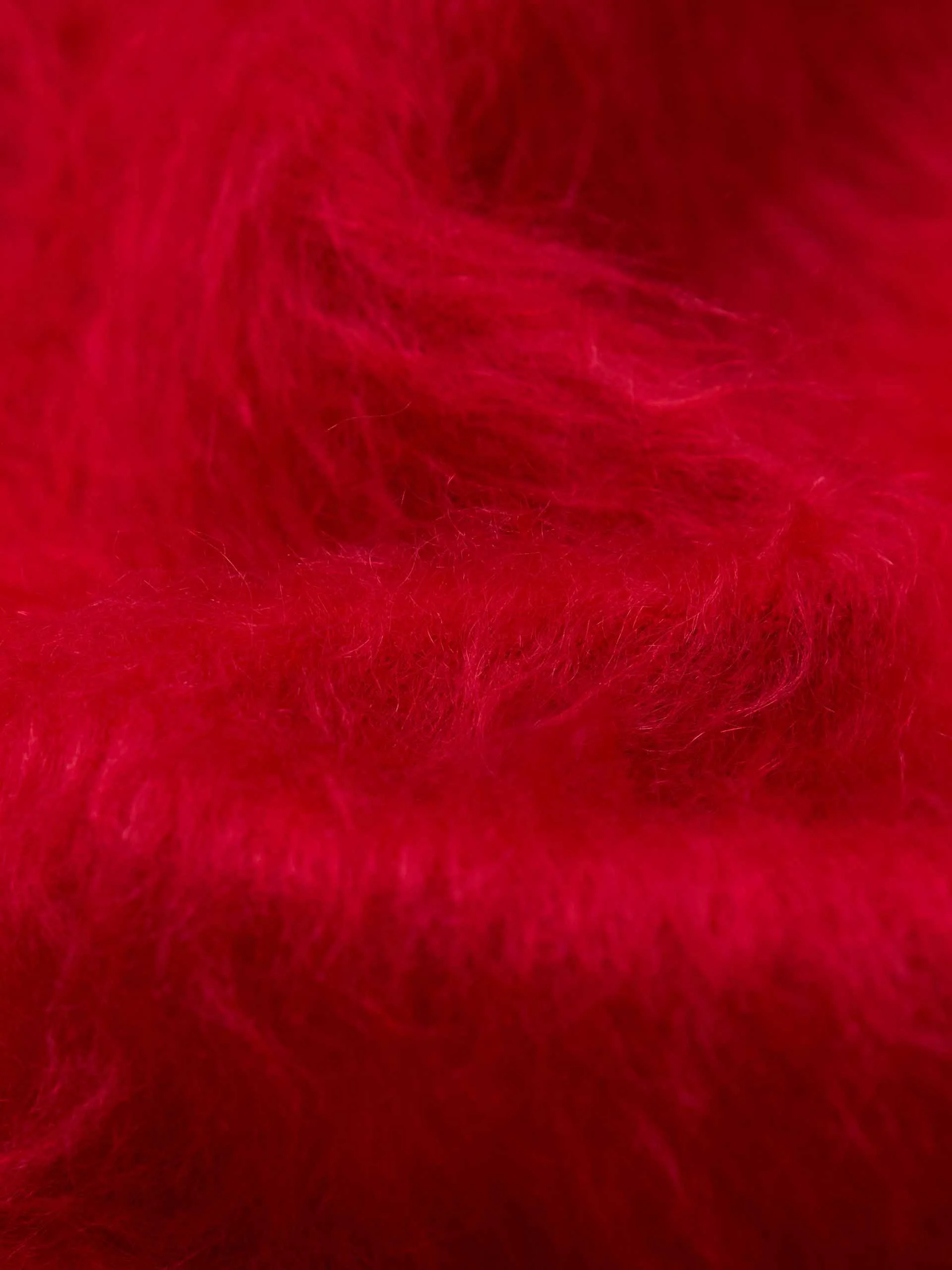 Loose Brushed Cardigan - Image 4