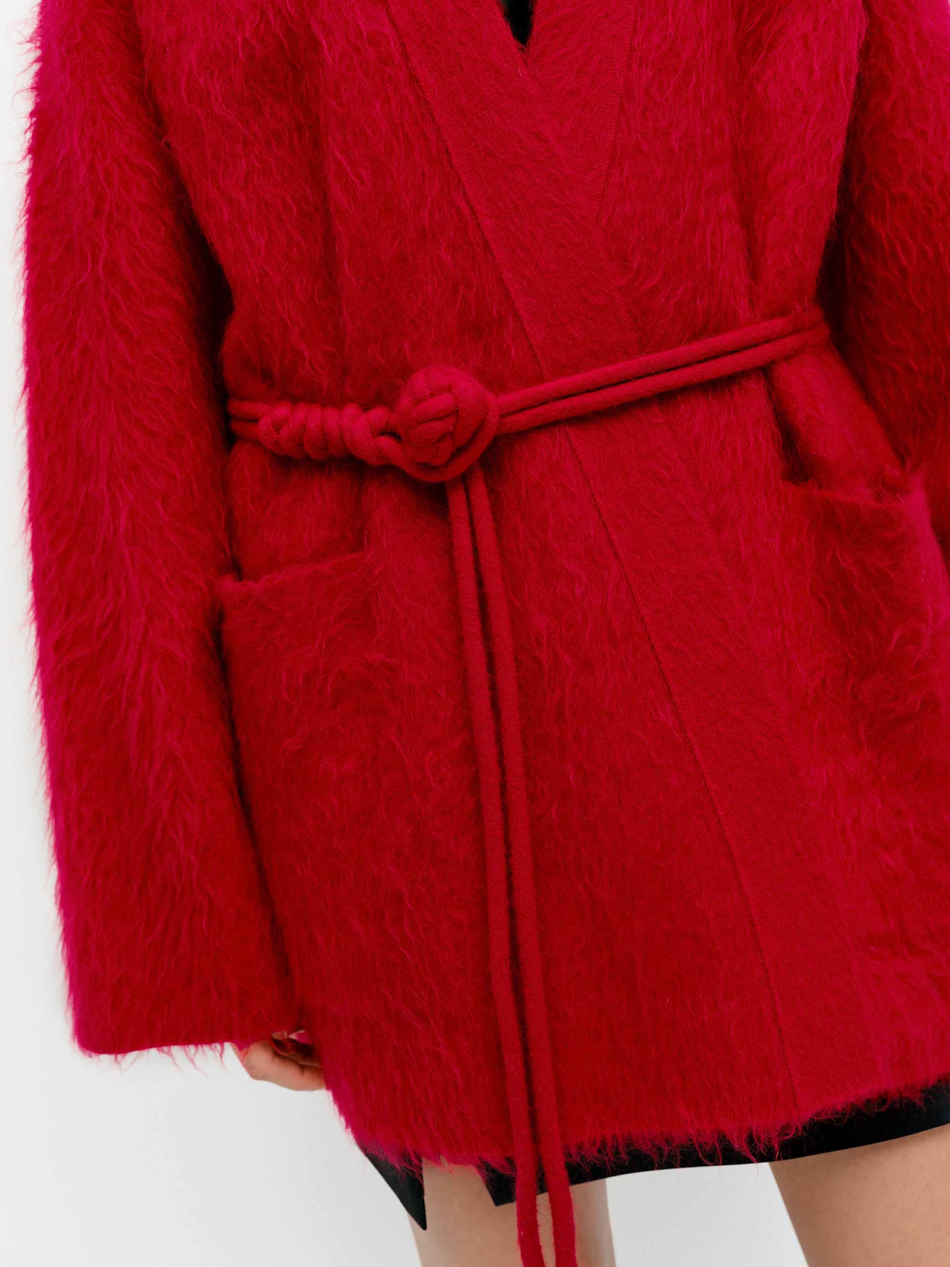 Loose Brushed Cardigan - Image 9