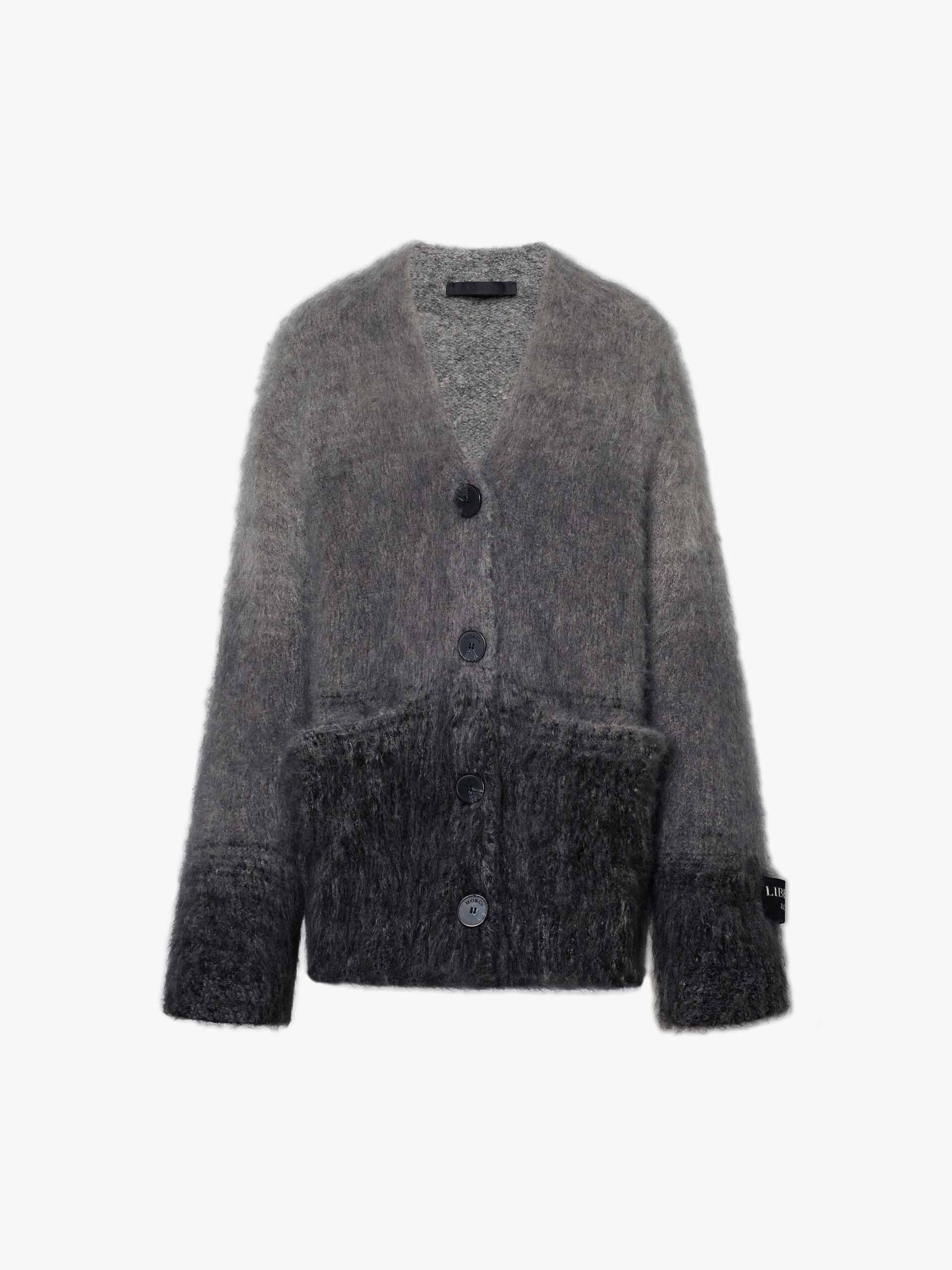 Loose Brushed Knit Cardigan - Image 13