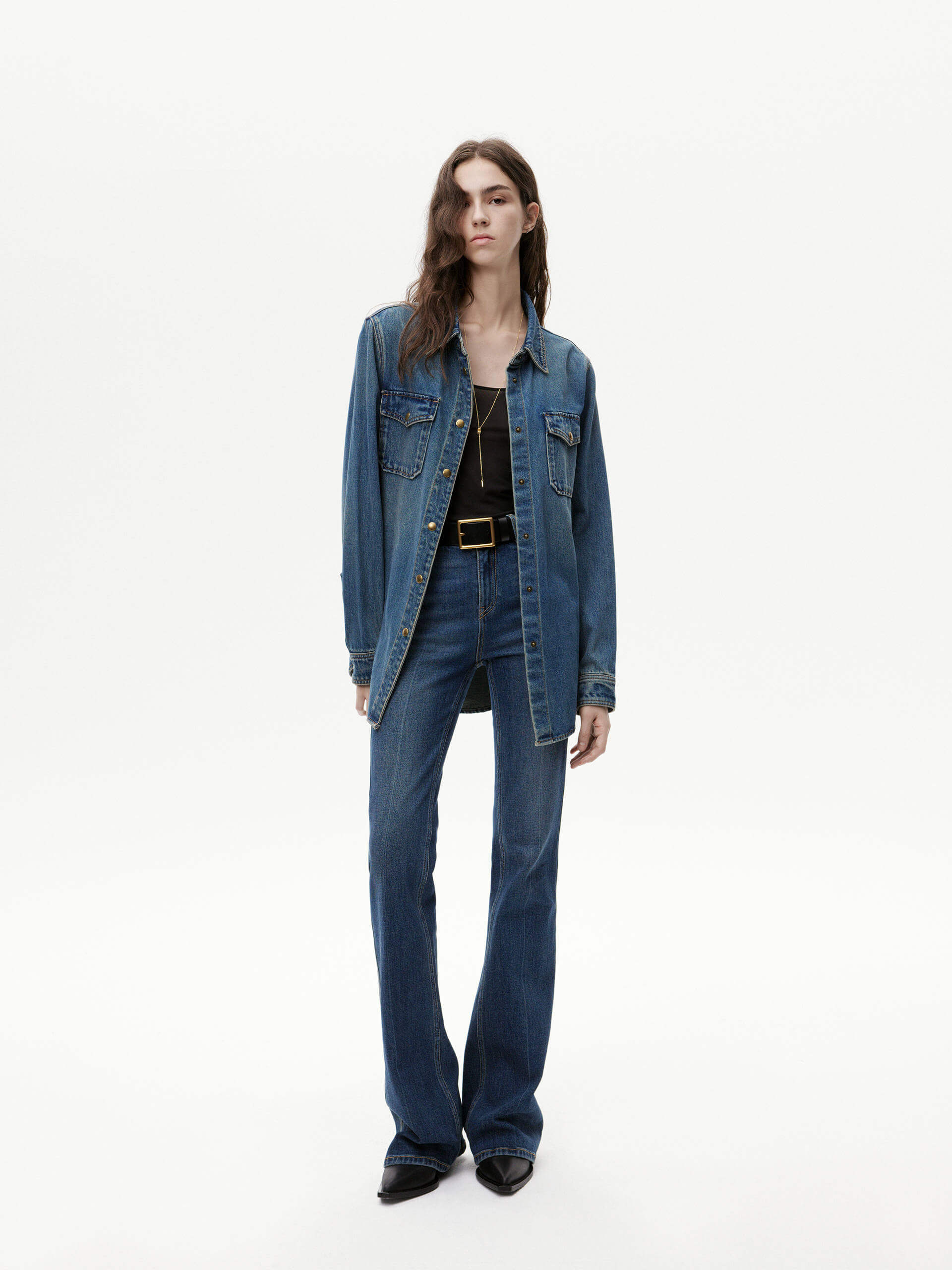Loose Fit Cotton Shirt - Image 3