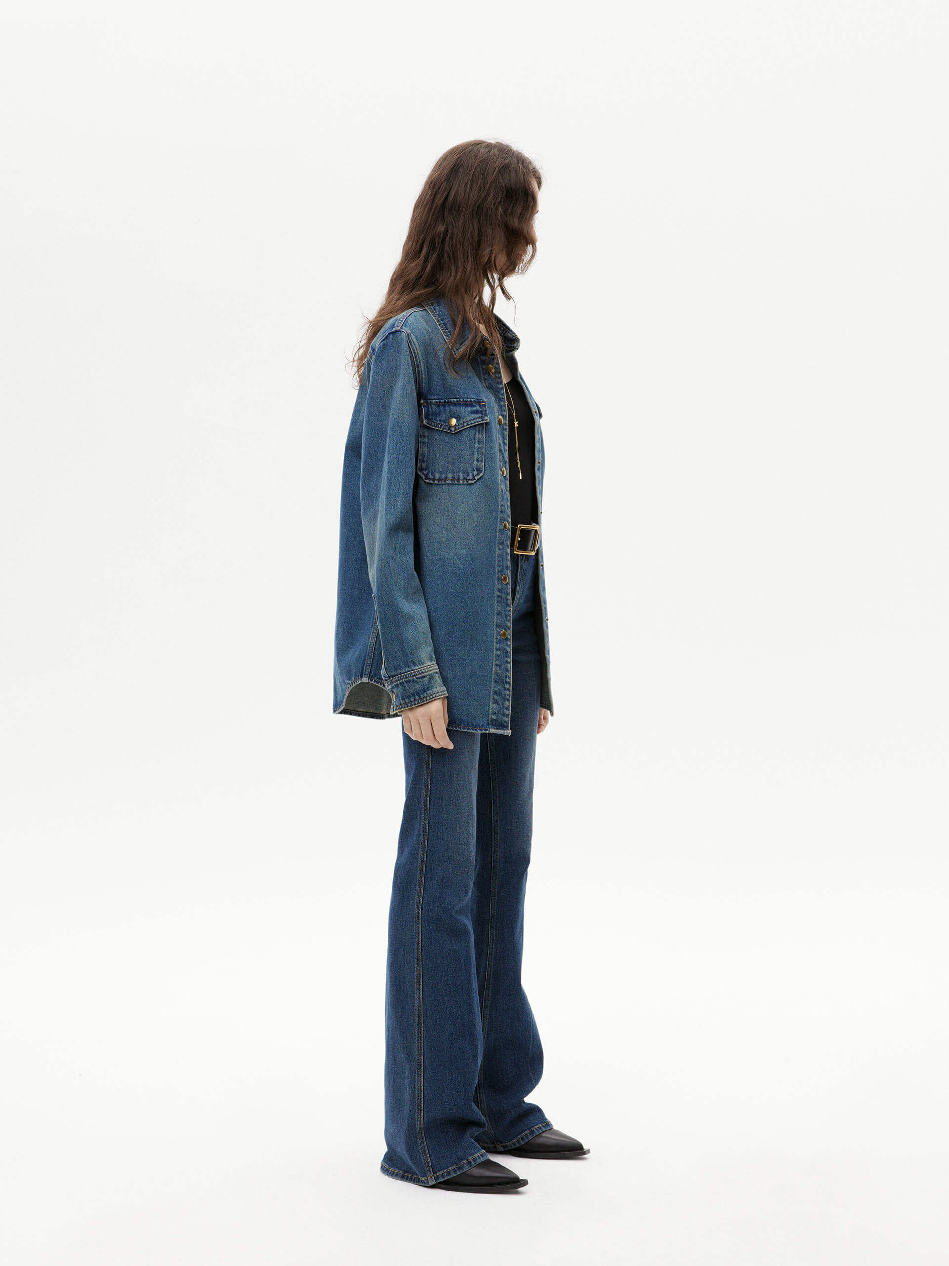 Loose Fit Cotton Shirt - Image 8