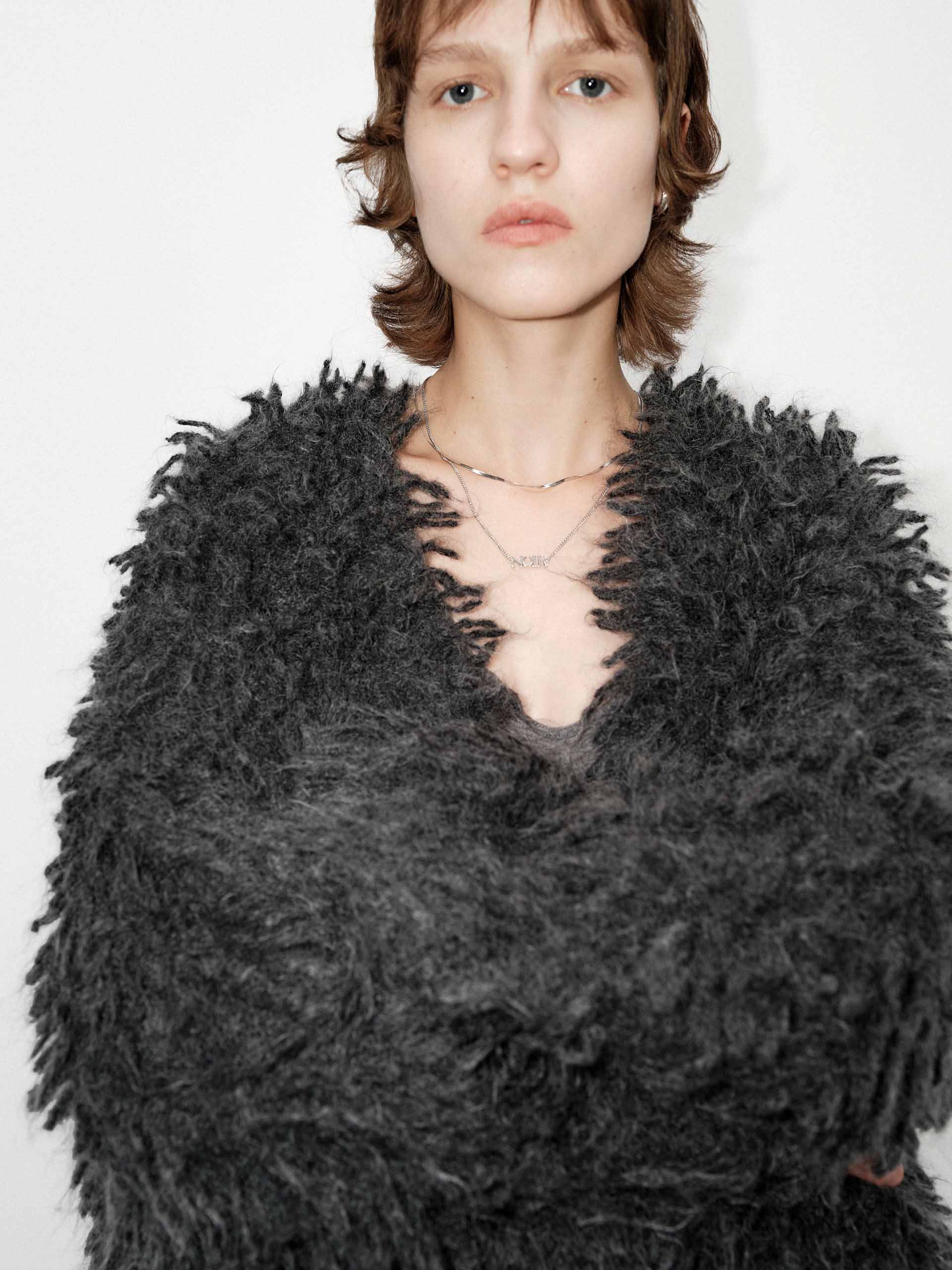 Loose Fuzzy Cardigan - Image 10