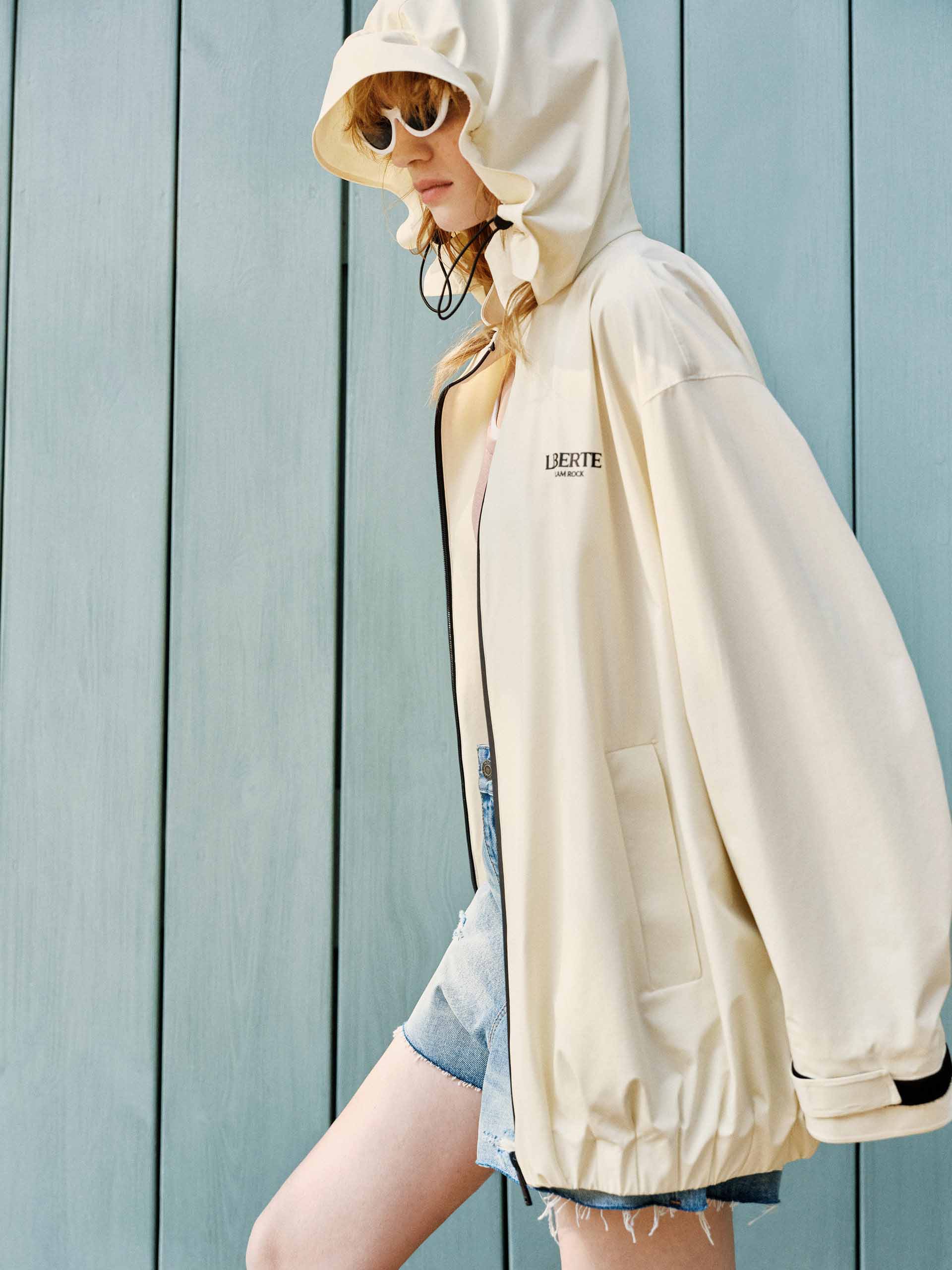 Loose Hooded Jacket - Image 3