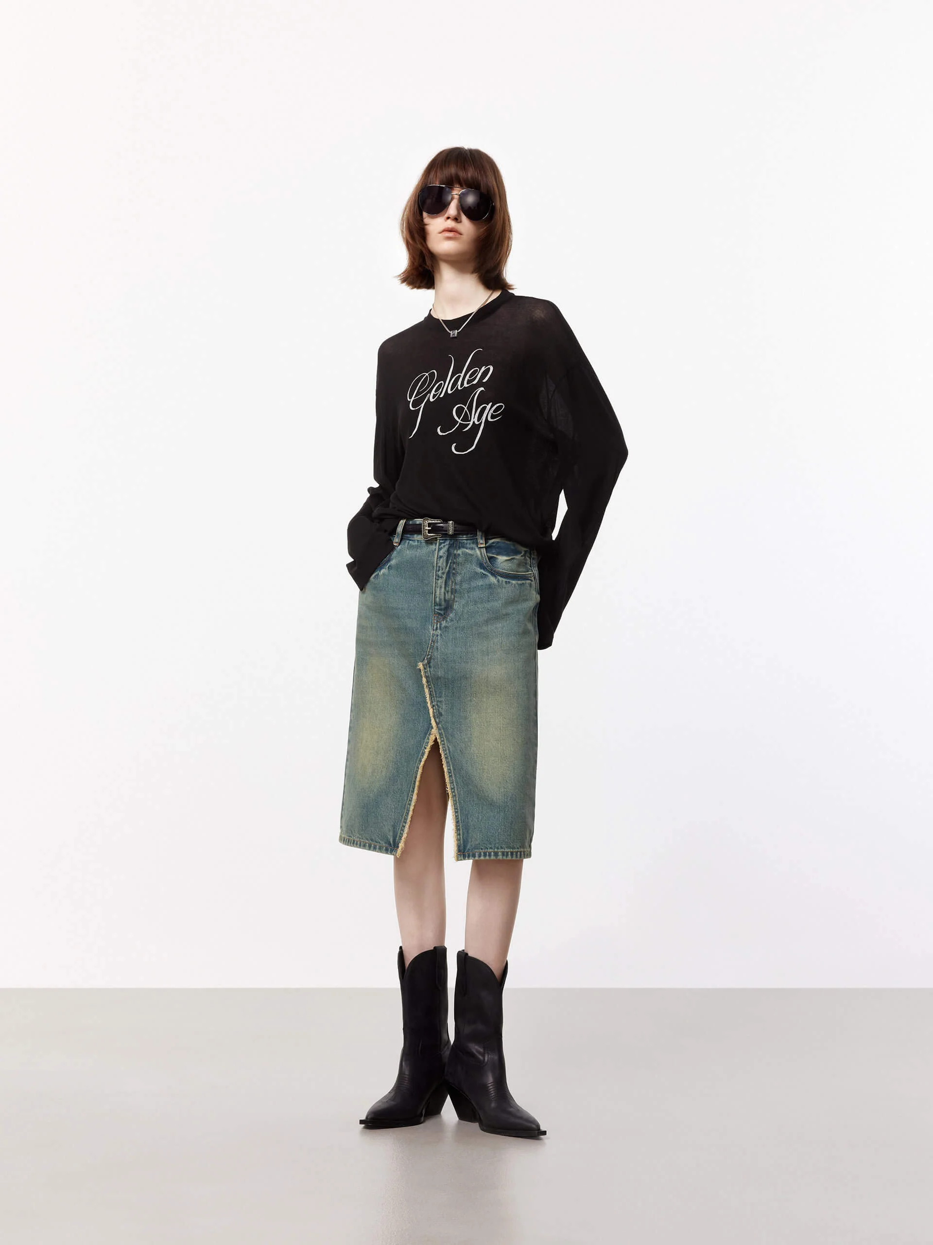 Loose Long Sleeve T-shirt - Image 15