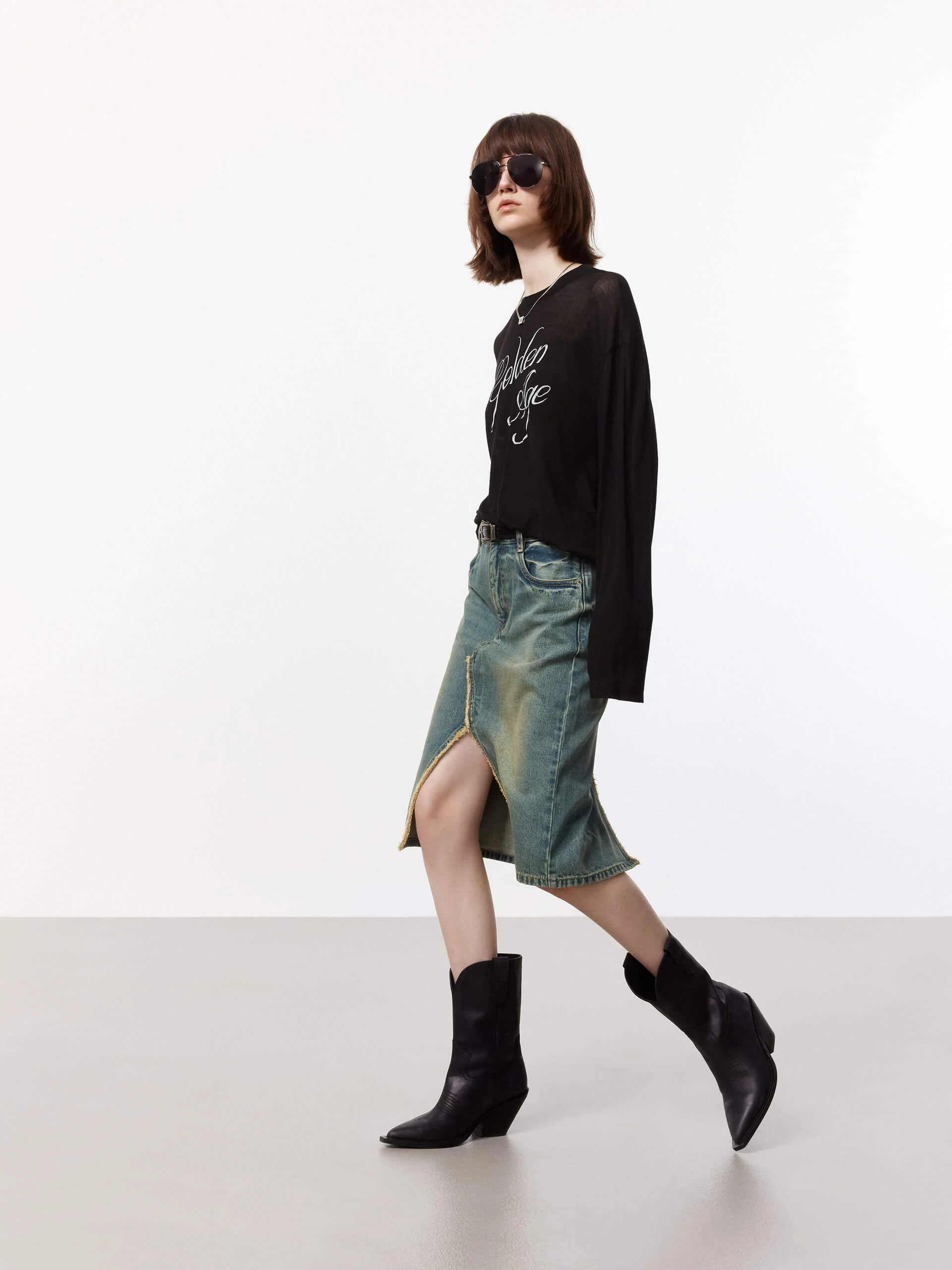 Loose Long Sleeve T-shirt - Image 16