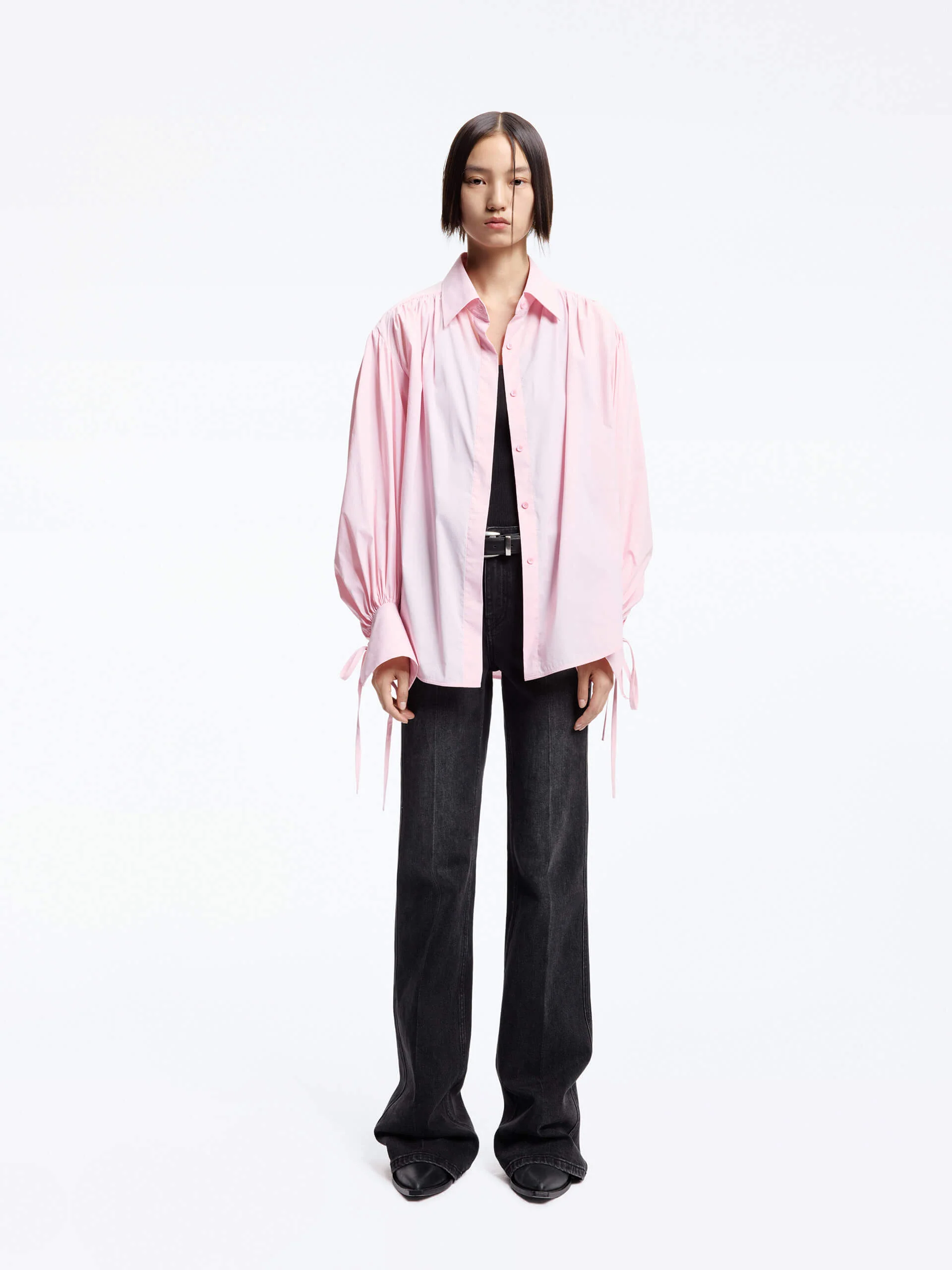 Loose Puff Sleeves Shirt - Image 13