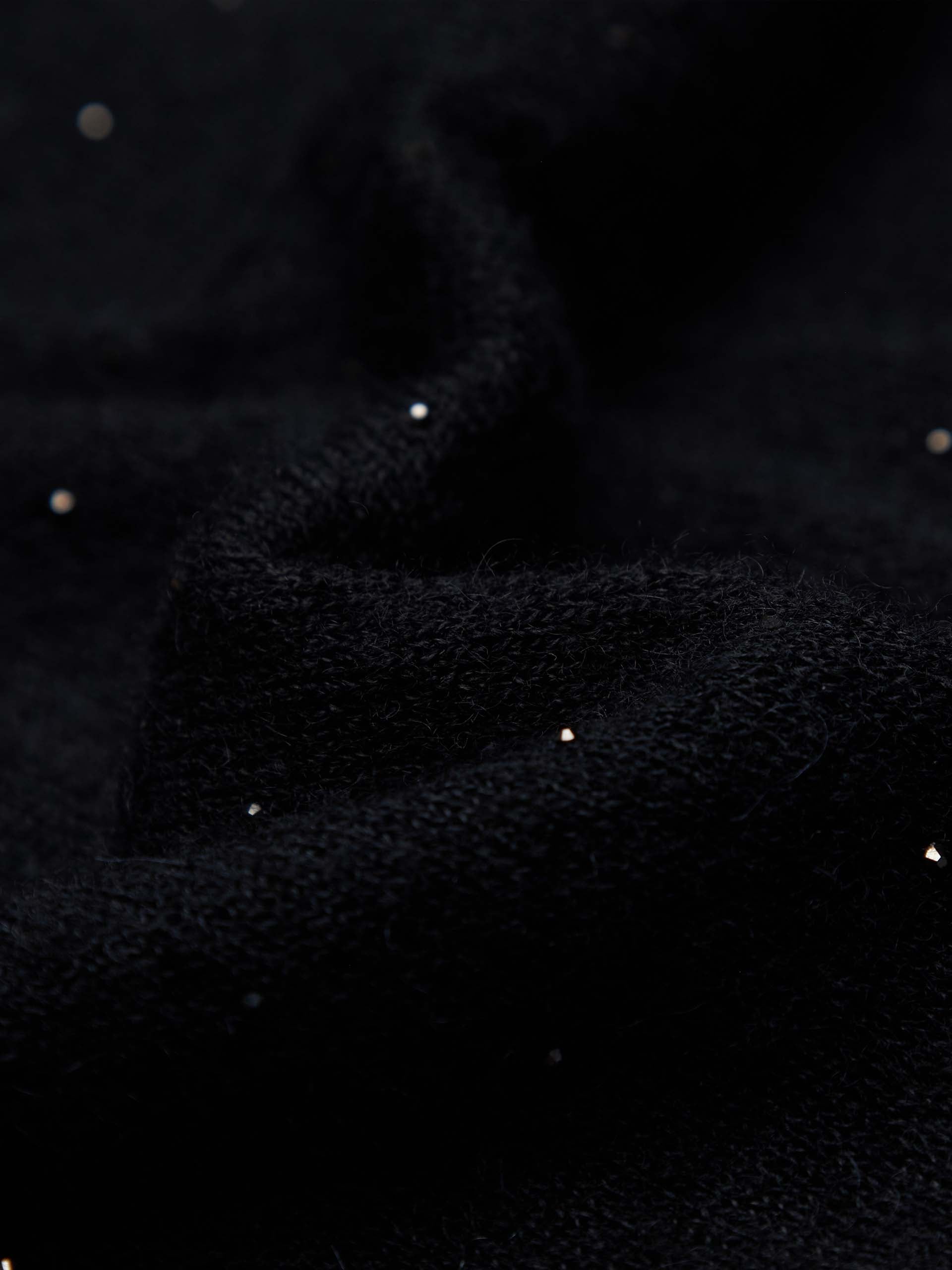Loose V-neck Knit Sweater - Image 4