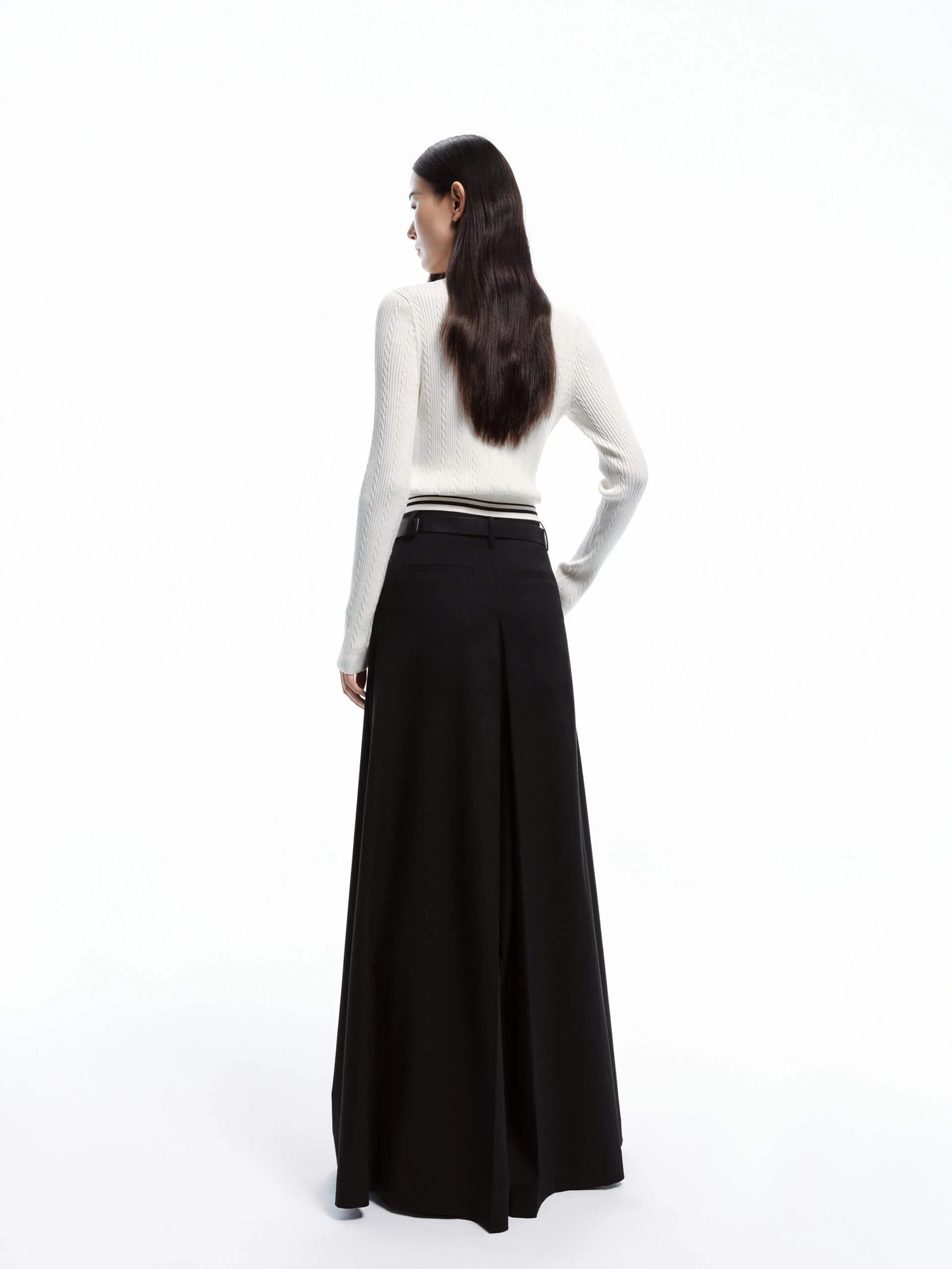 Low Waist Wide Leg Pants - Image 3